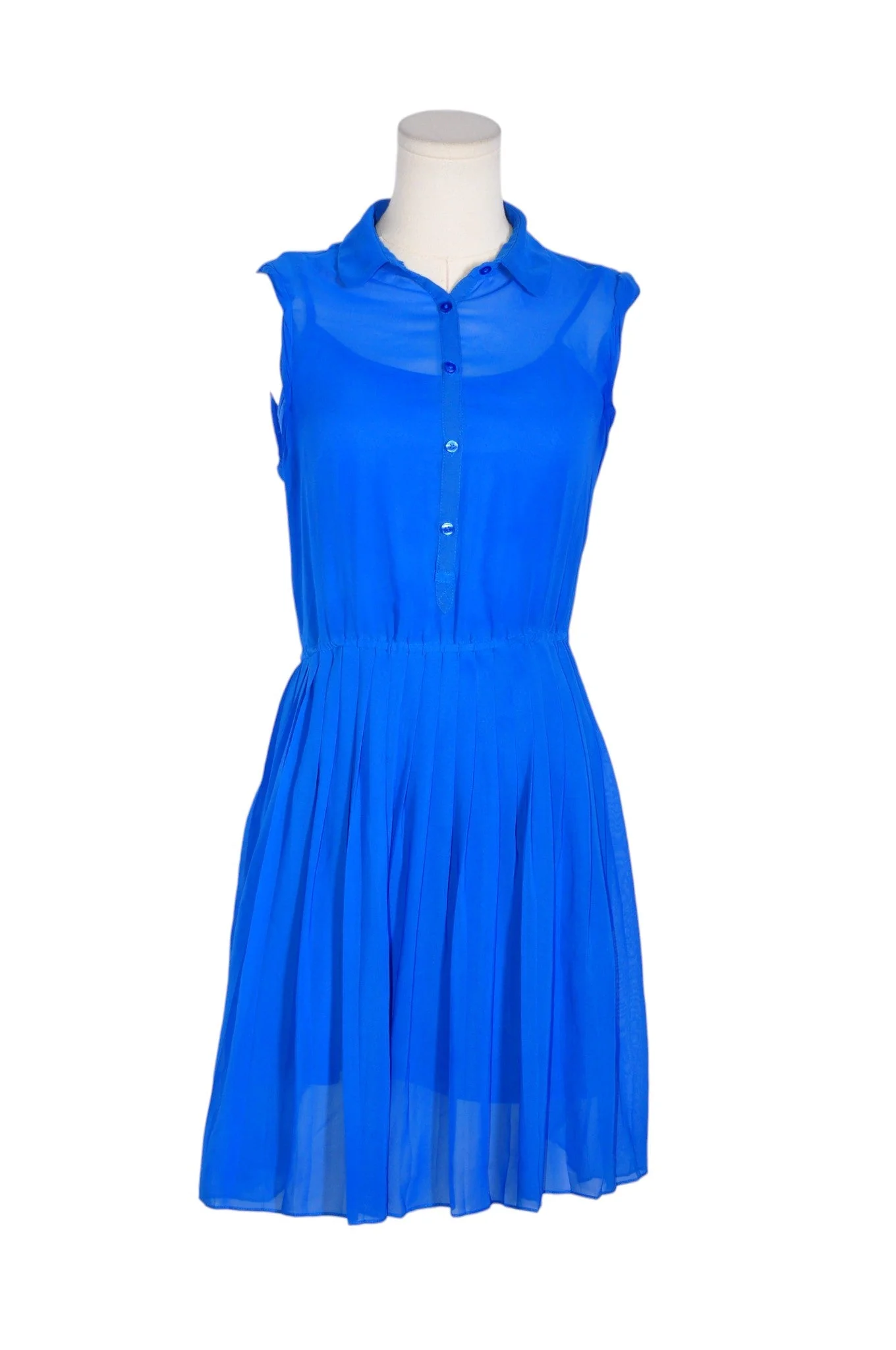AMERICAN EAGLE Women Fit & Flare Dresses Regular fit in Blue - M
