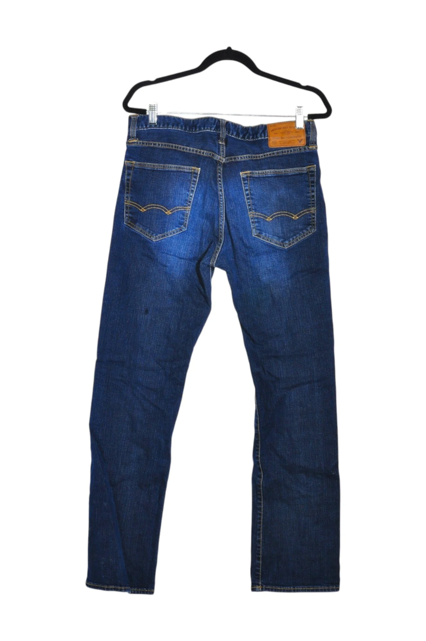 AMERICAN EAGLE Women Straight-Legged Jeans Regular fit in Blue - 32x34 - Image 2