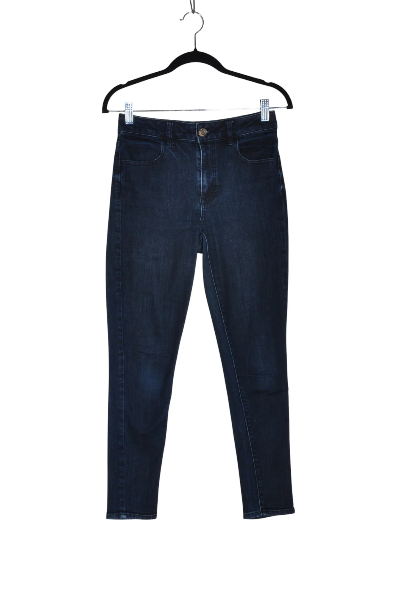 AMERICAN EAGLE Women Straight-Legged Jeans Regular fit in Blue - 4