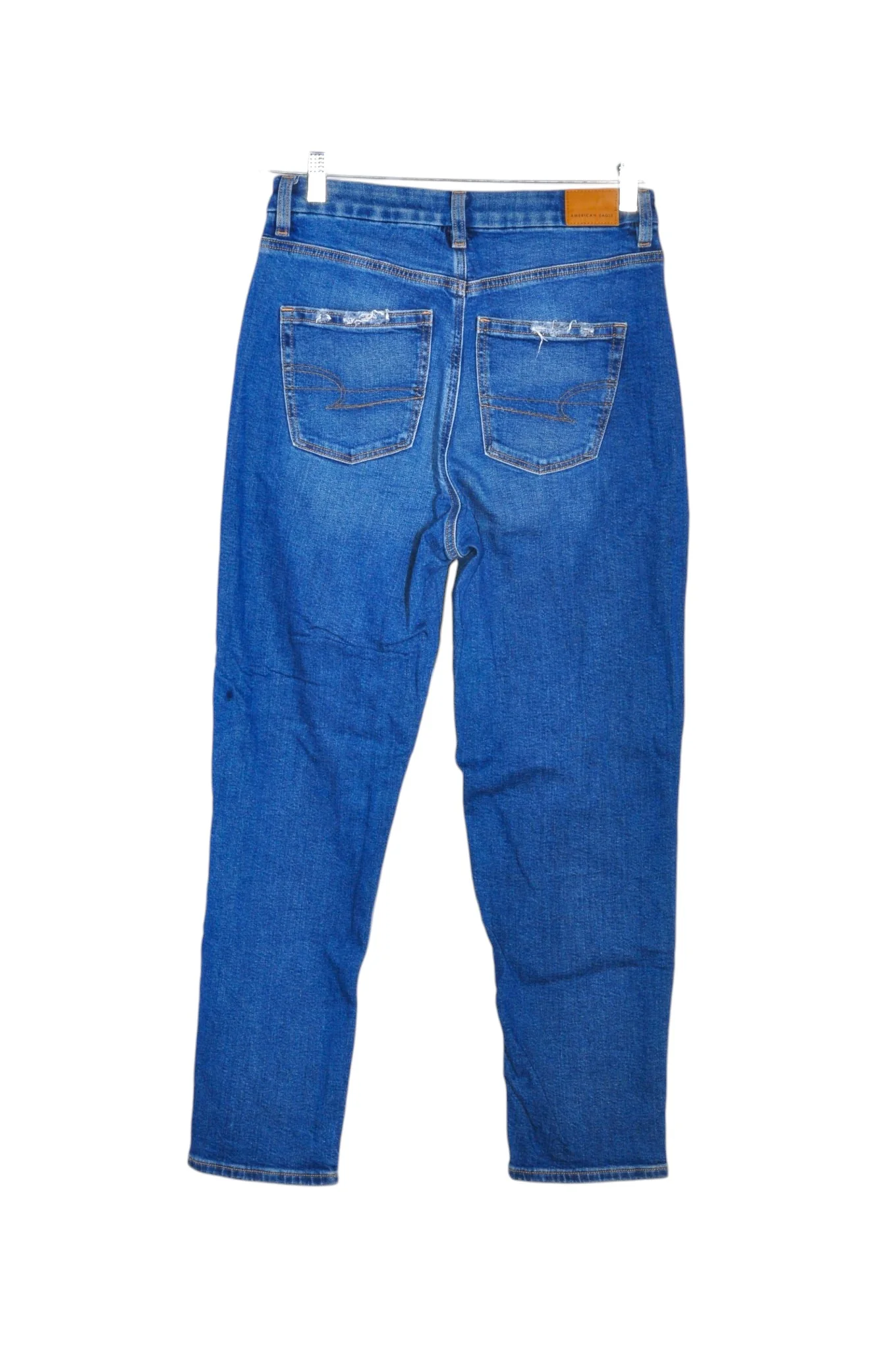 AMERICAN EAGLE Women Straight-Legged Jeans Regular fit in Blue - 4 - Image 2