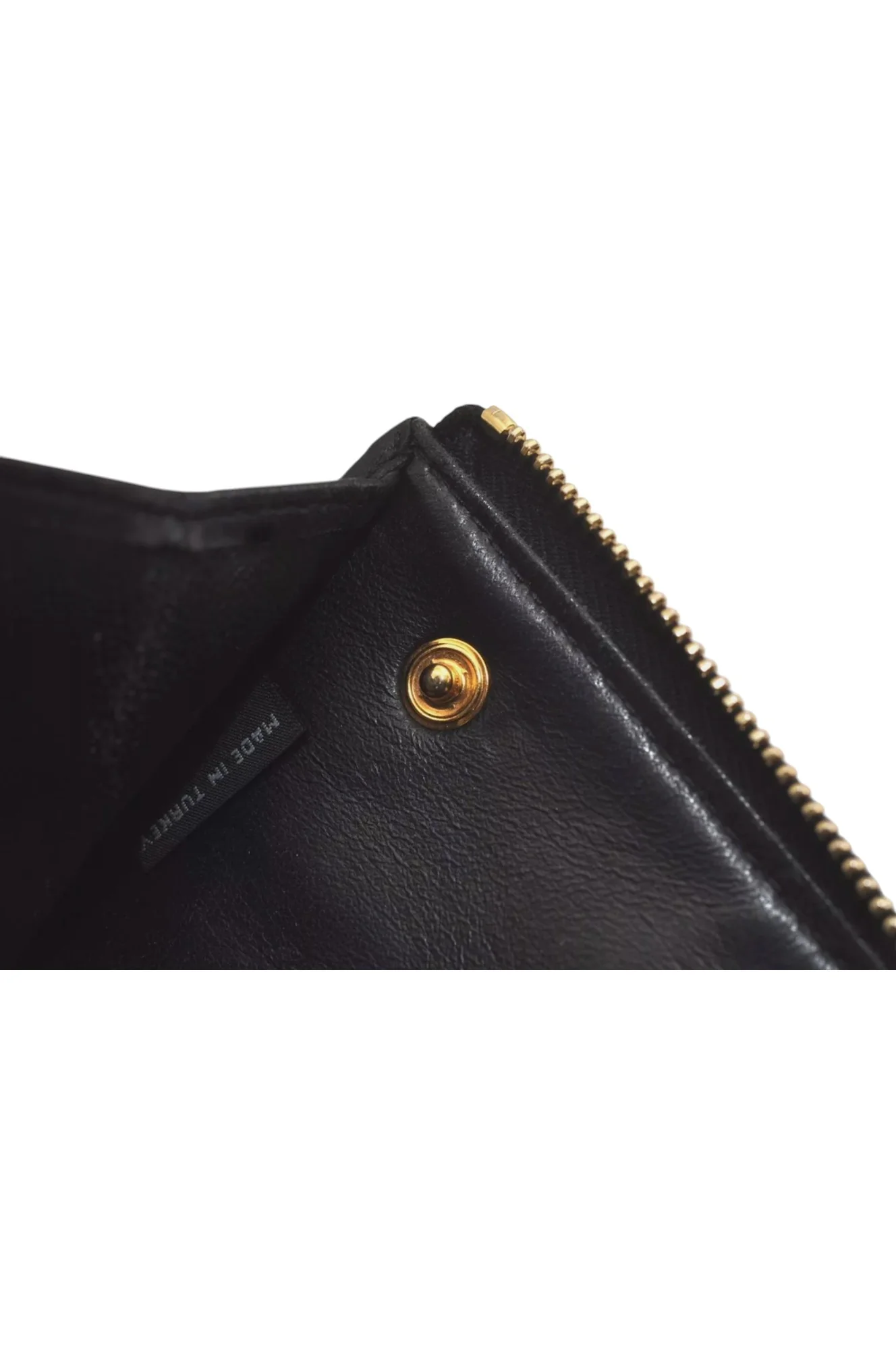 Authentic MIU MIU Vintage Matelasse Leather Coin Case Purse Black 8330L - Image 13