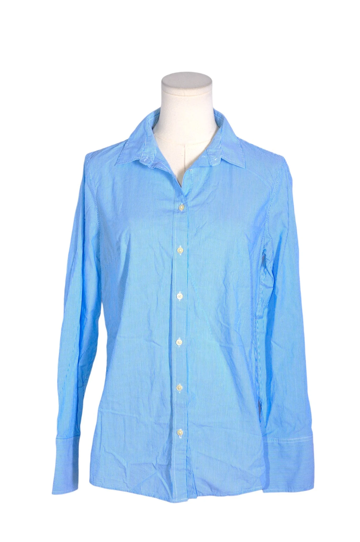 BANANA REPUBLIC Women Button Down Tops Regular fit in Blue - 8