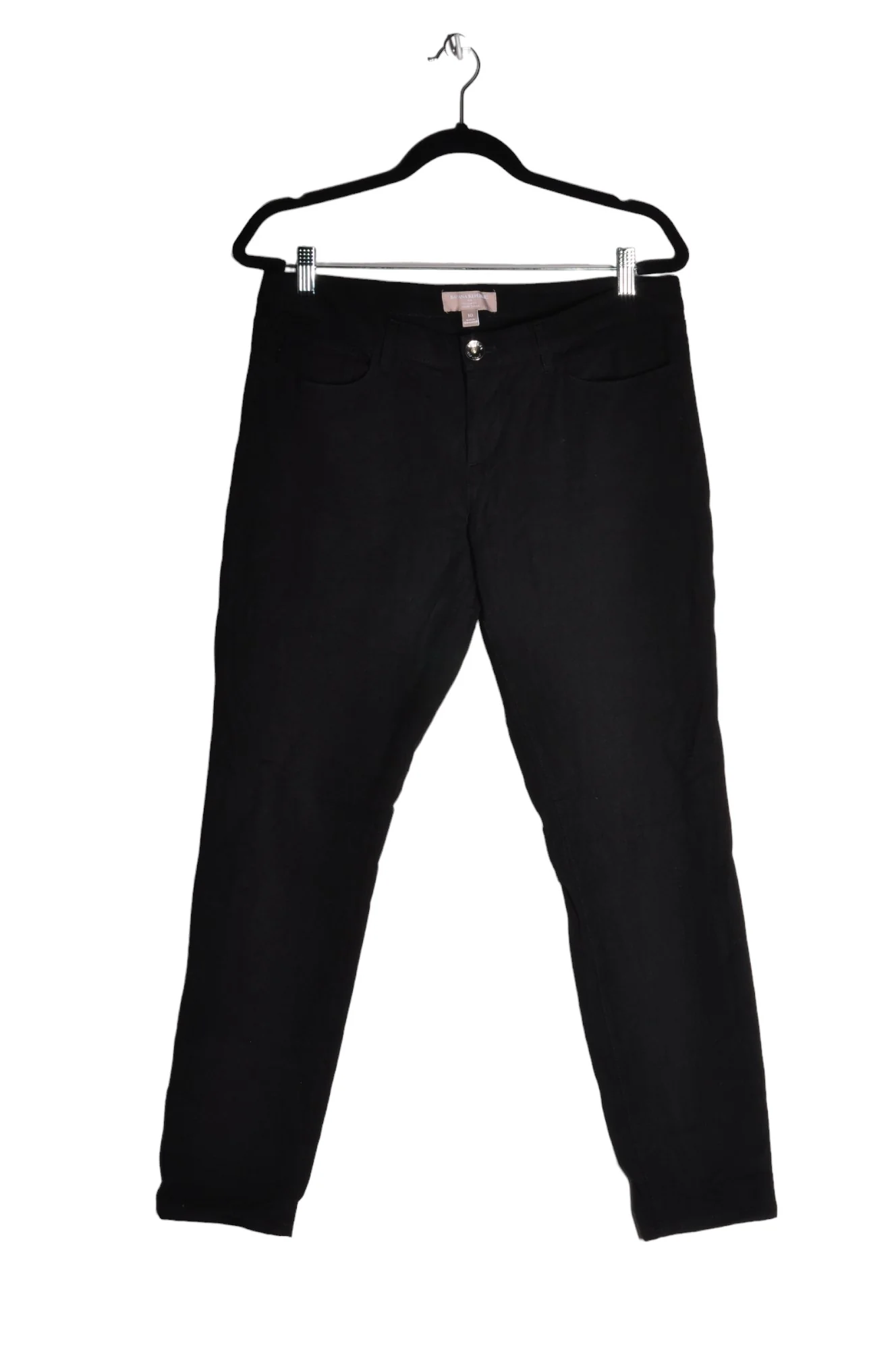 BANANA REPUBLIC Women Work Pants Regular fit in Black - 10
