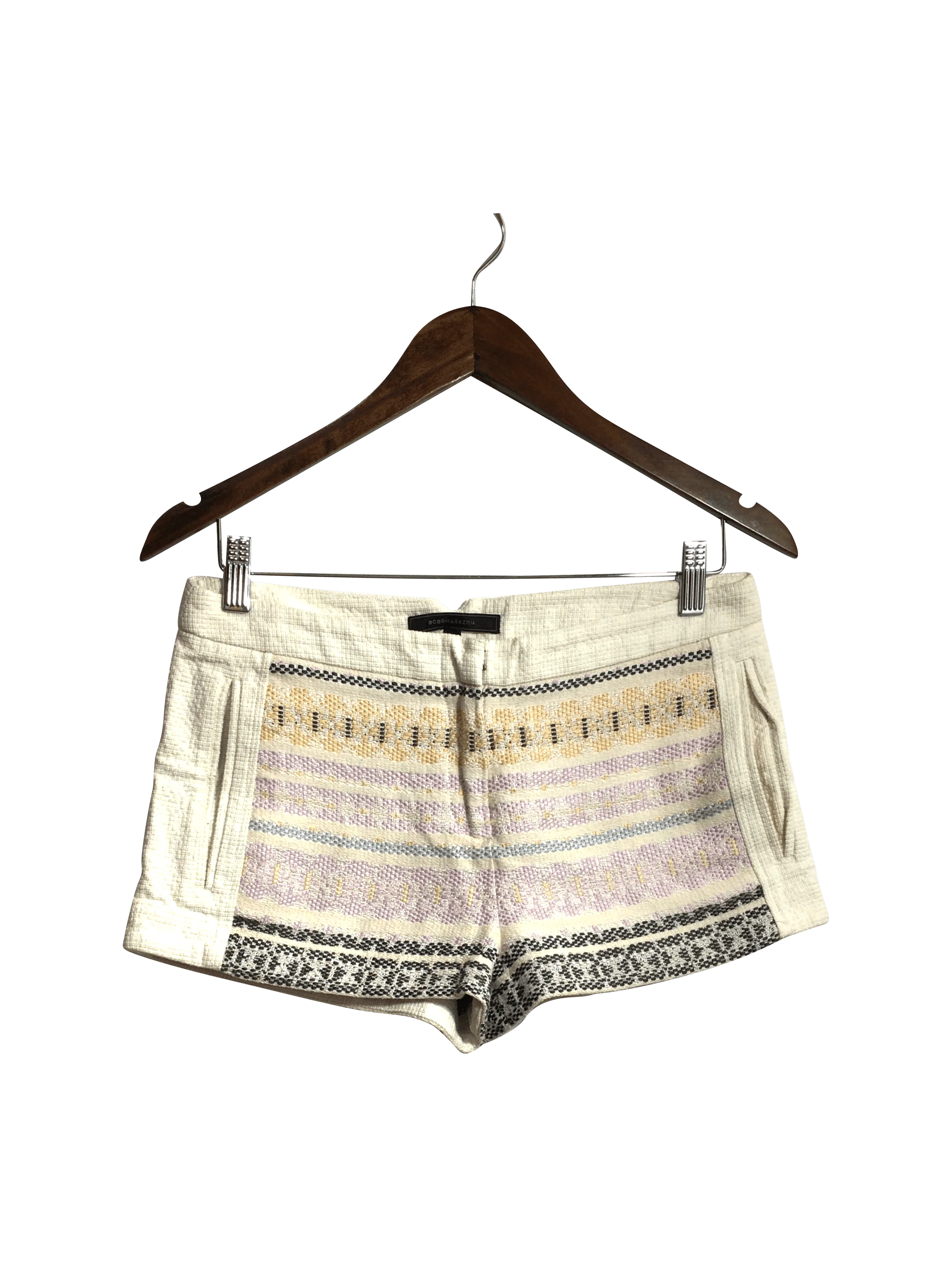 BCBG MAX AZRIA Women Classic Shorts Regular fit in White - 2
