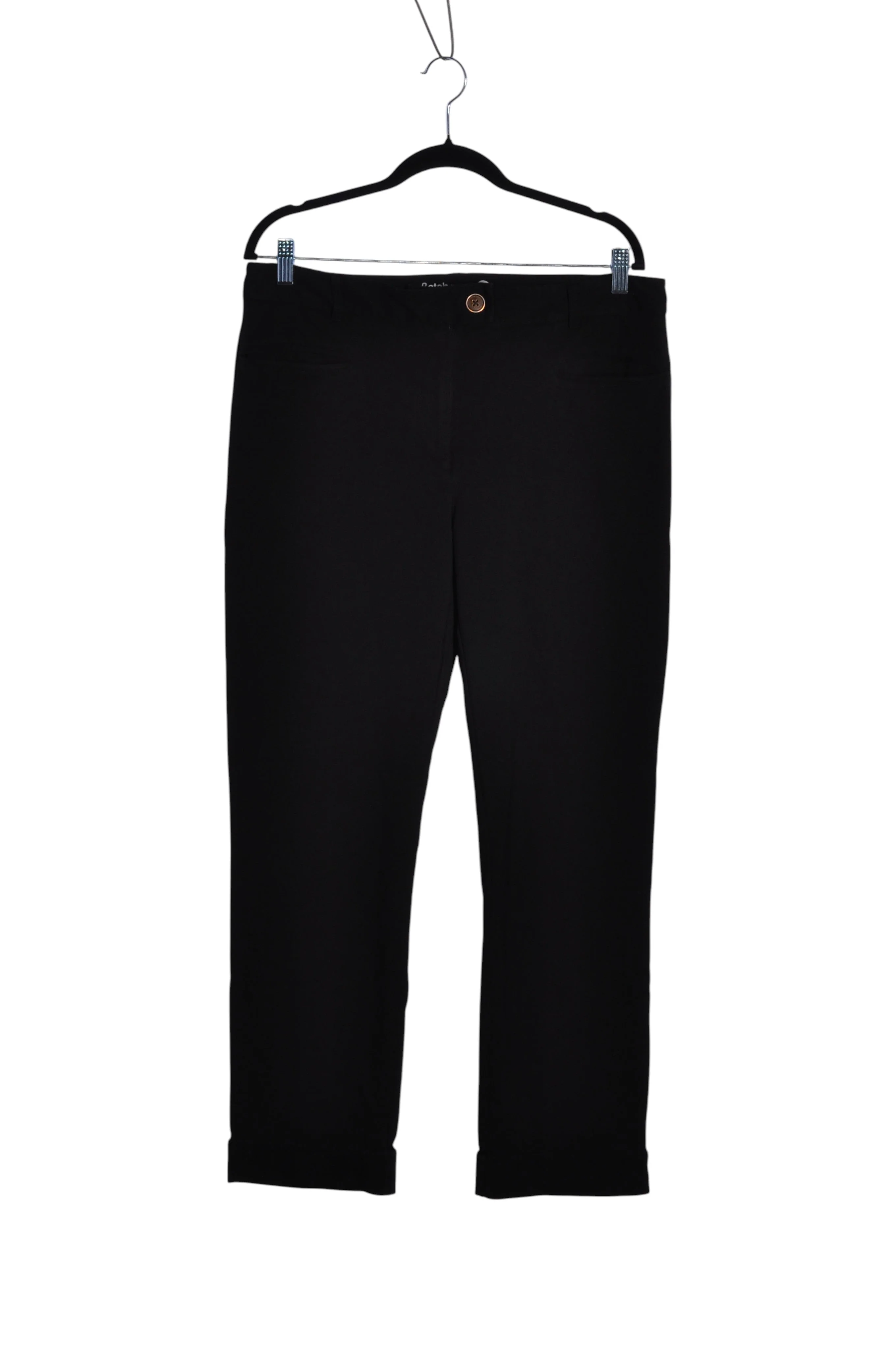 BETABRAND Women Trousers Regular fit in Black - XL