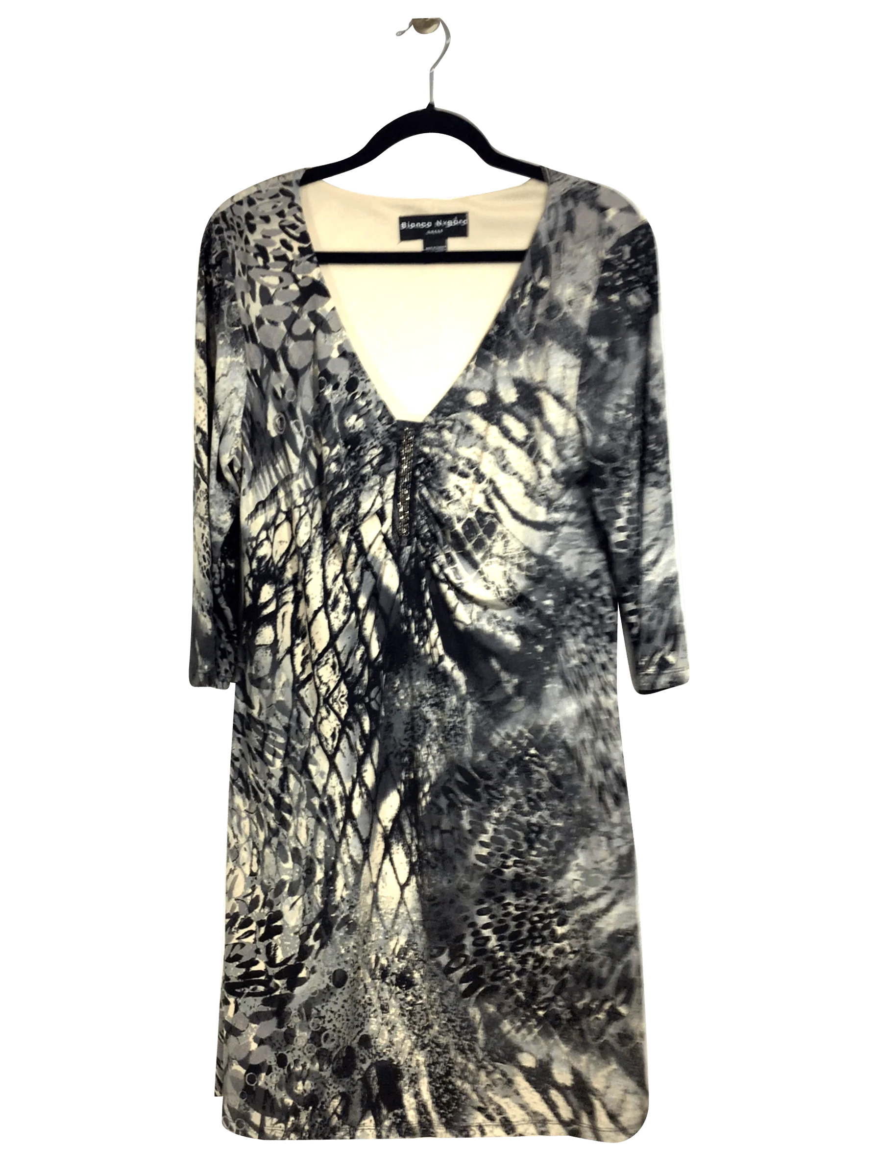 BIANCA NYGARD Midi Dress Regular fit in Gray - 14