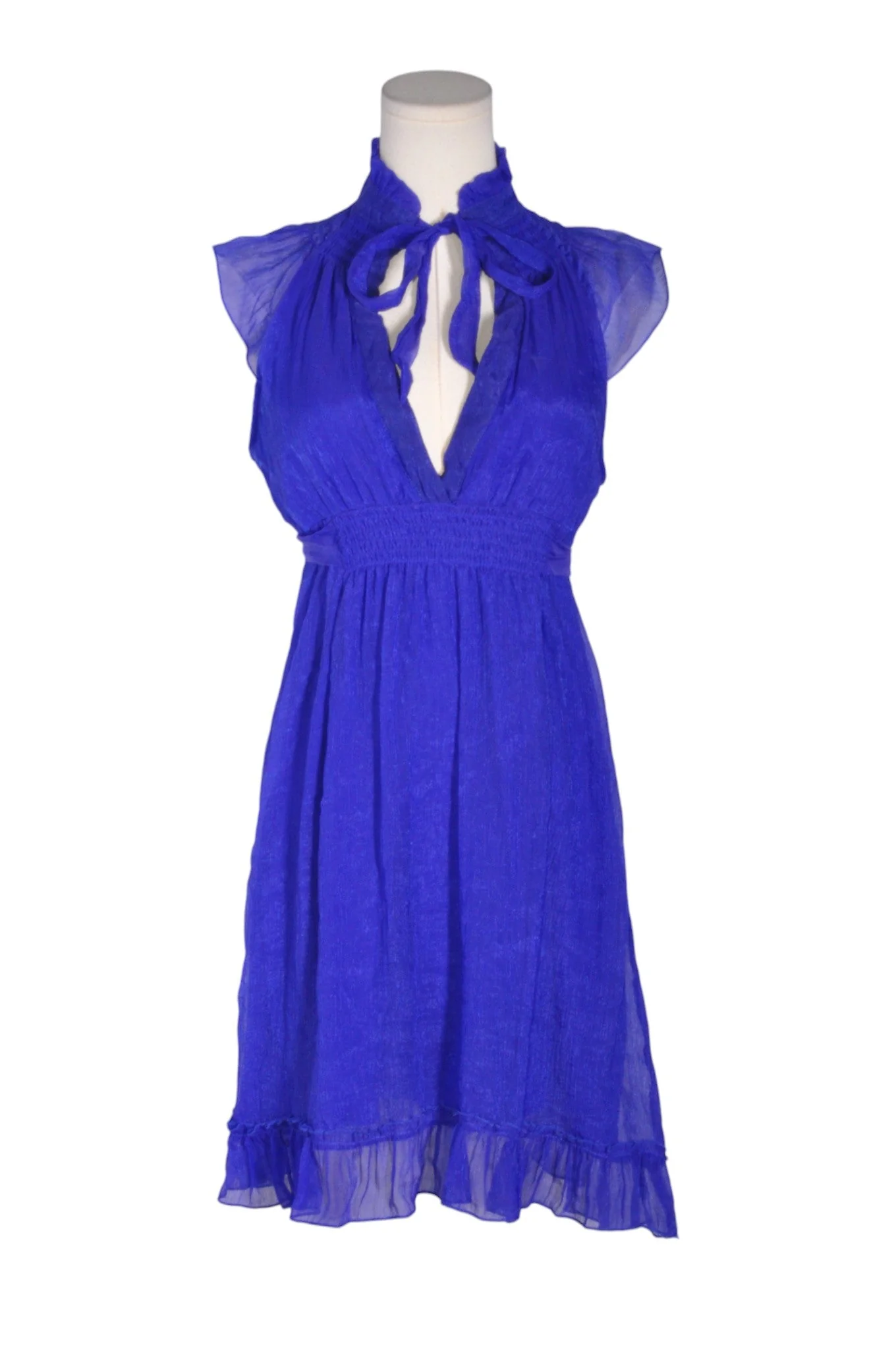 BODY CENTRAL Women Fit & Flare Dresses Regular fit in Blue - M