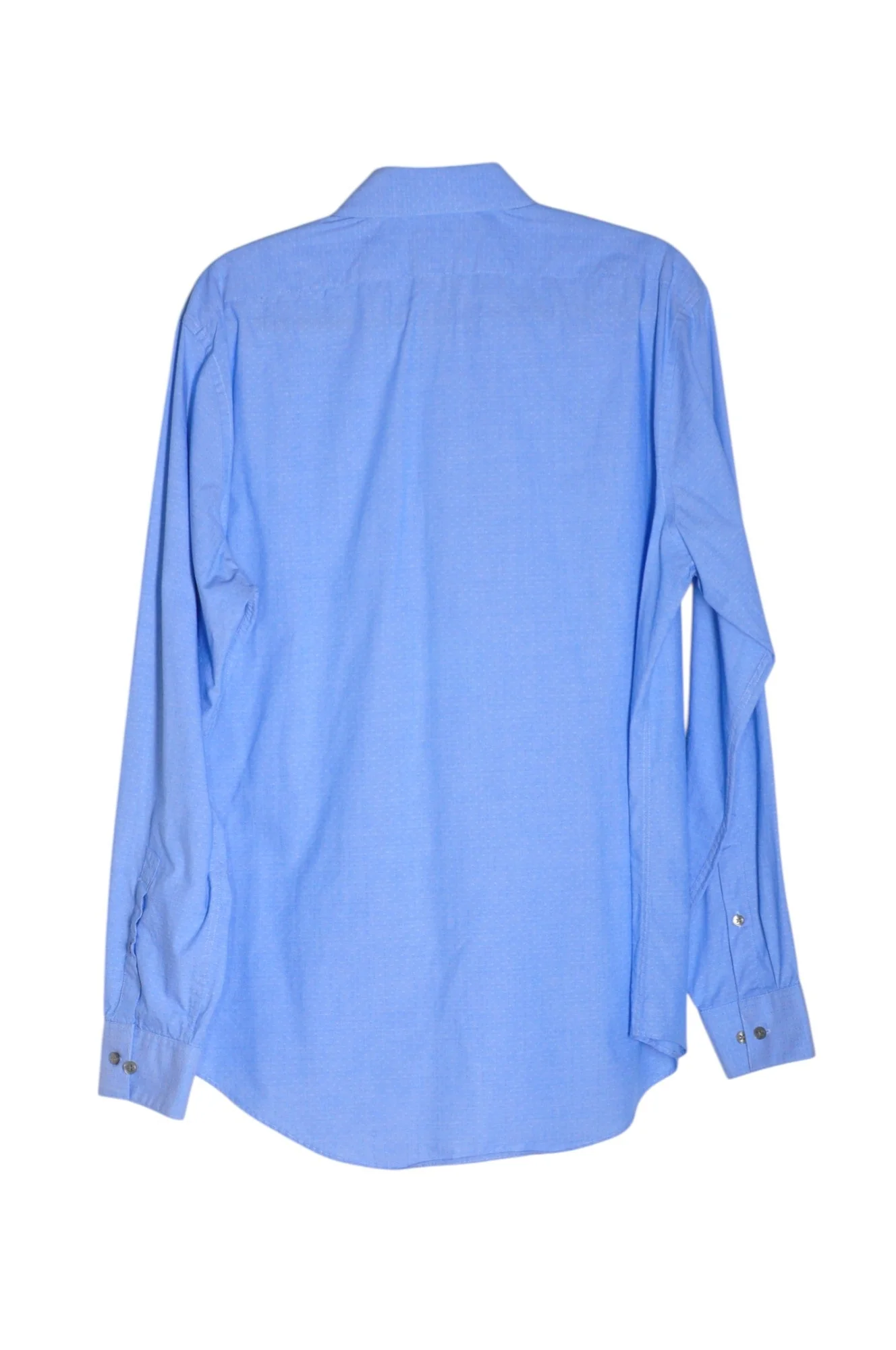 CALVIN KLEIN Men Button Down Tops Regular fit in Blue - L - Image 2