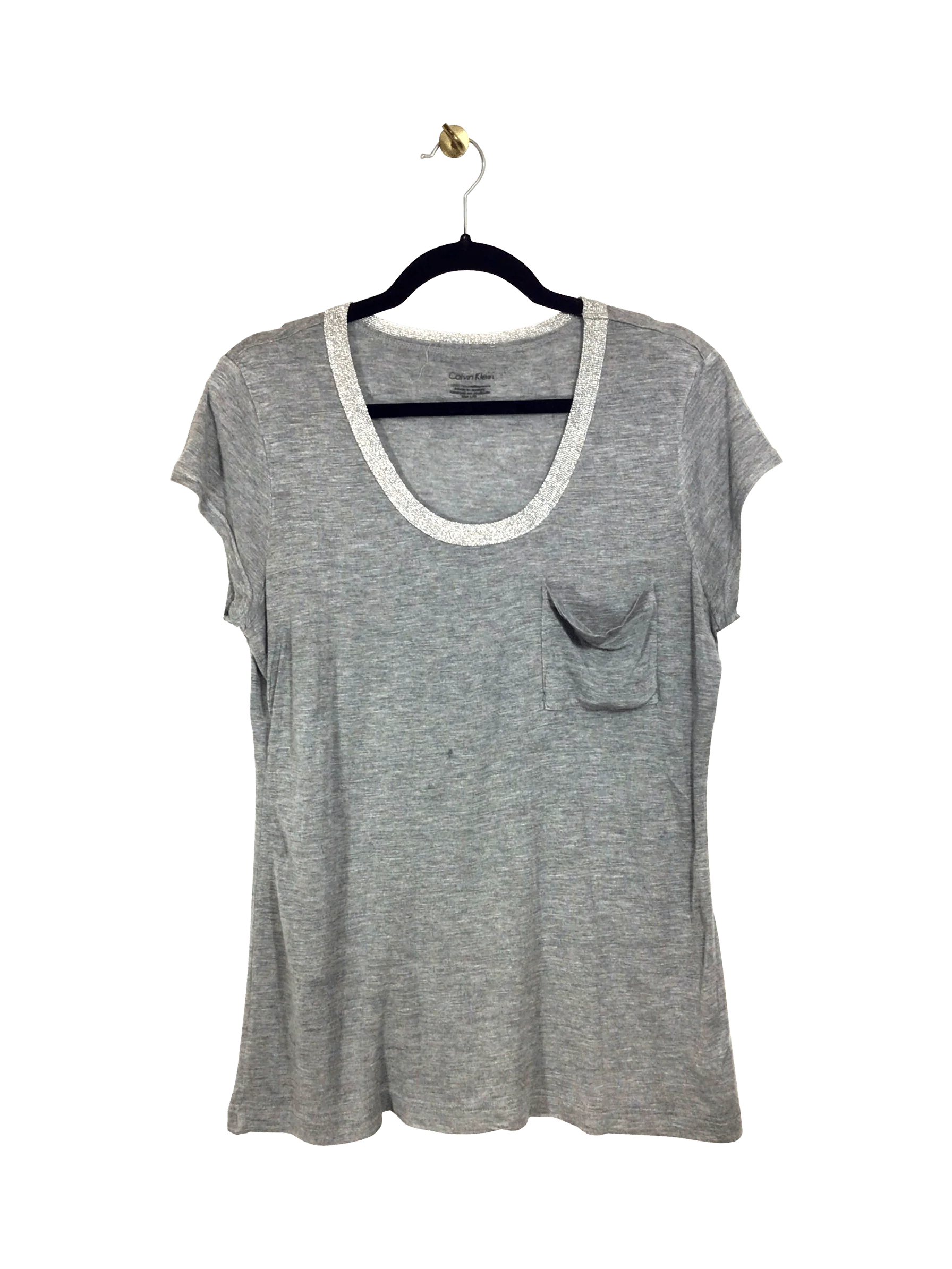 CALVIN KLEIN T-shirt Regular fit in Gray - L