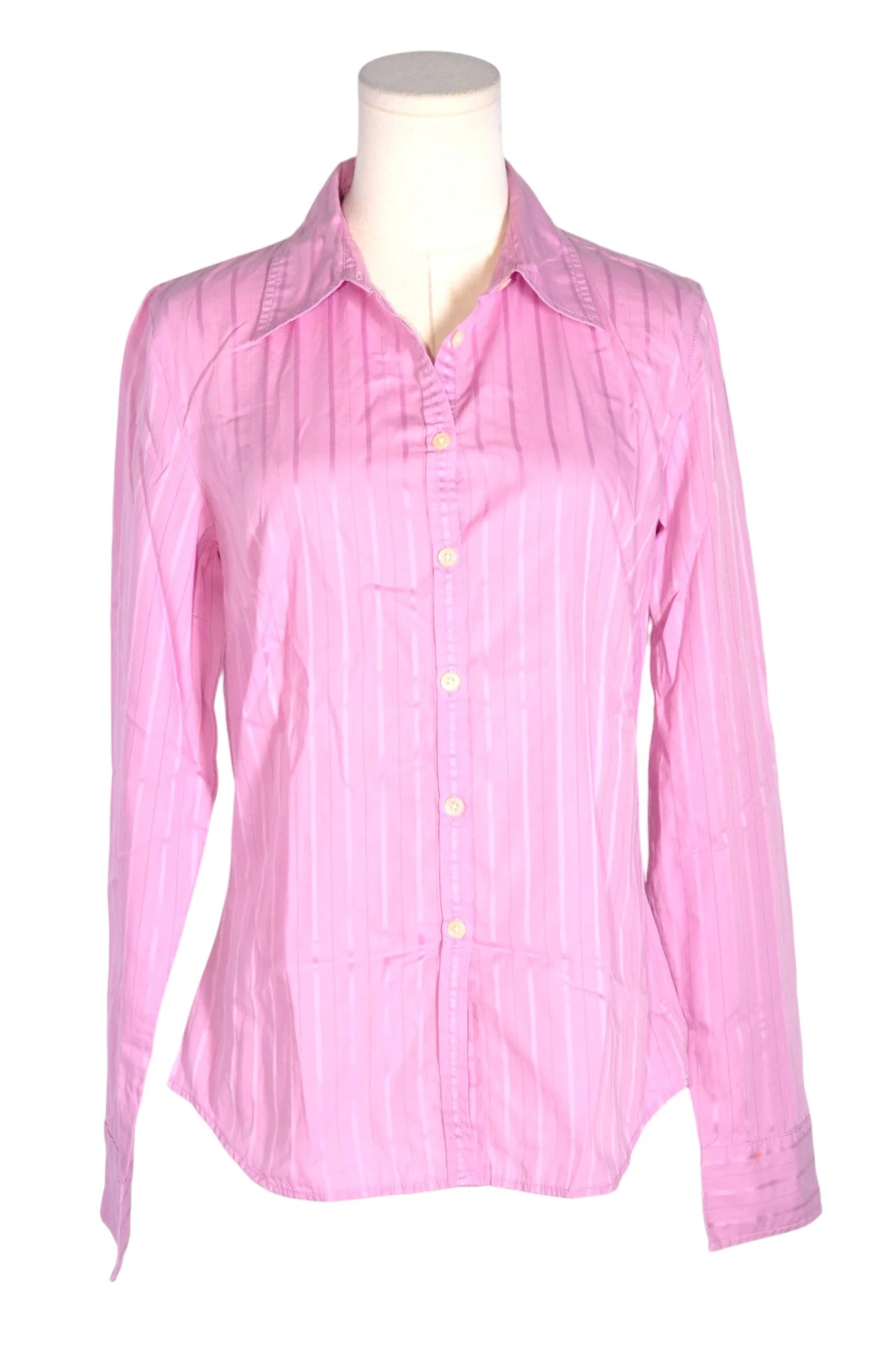 CALVIN KLEIN Women Button Down Tops Regular fit in Pink - M