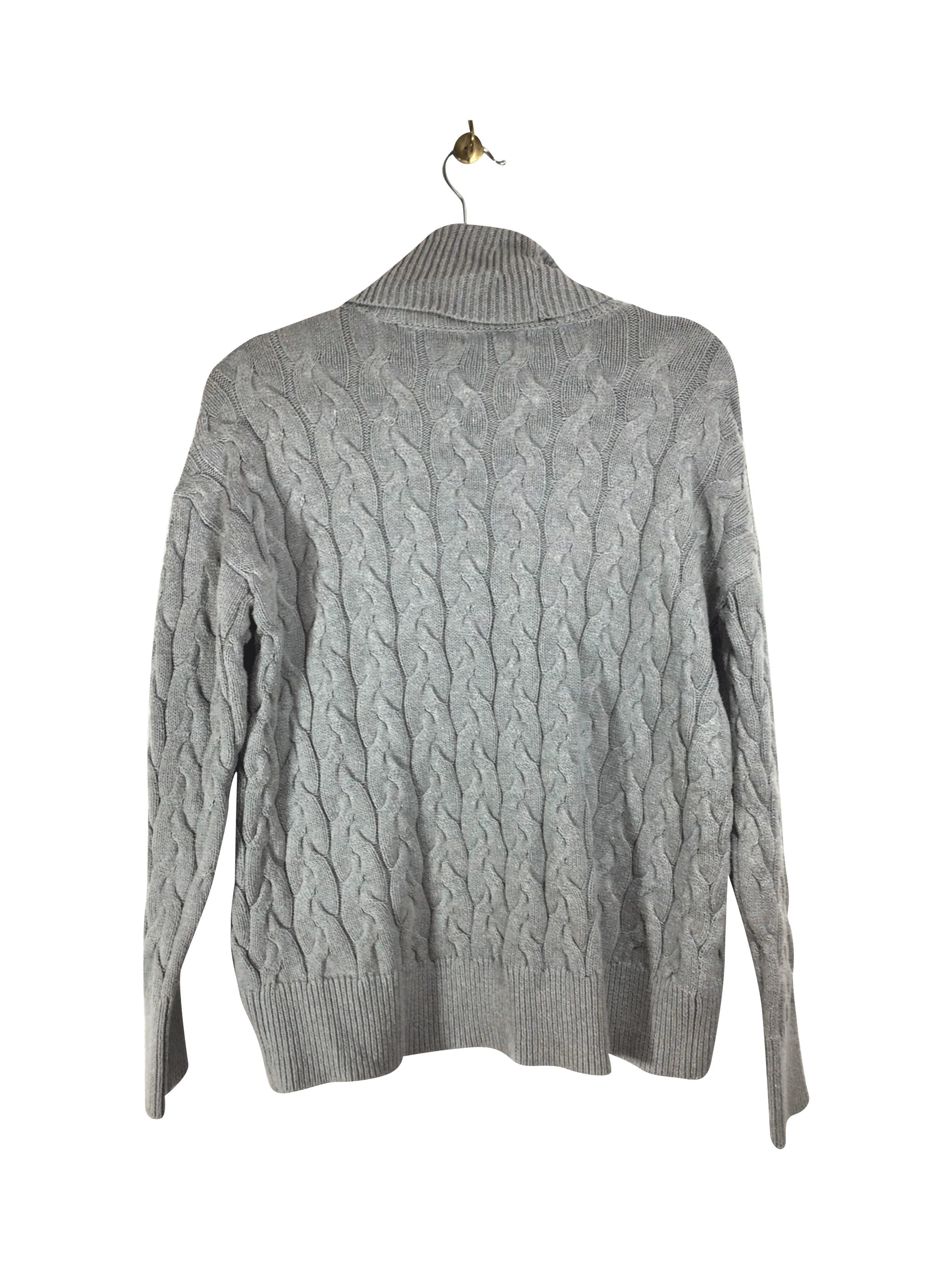 CALVIN KLEIN Women Turtleneck Tops Regular fit in Gray - S - Image 2