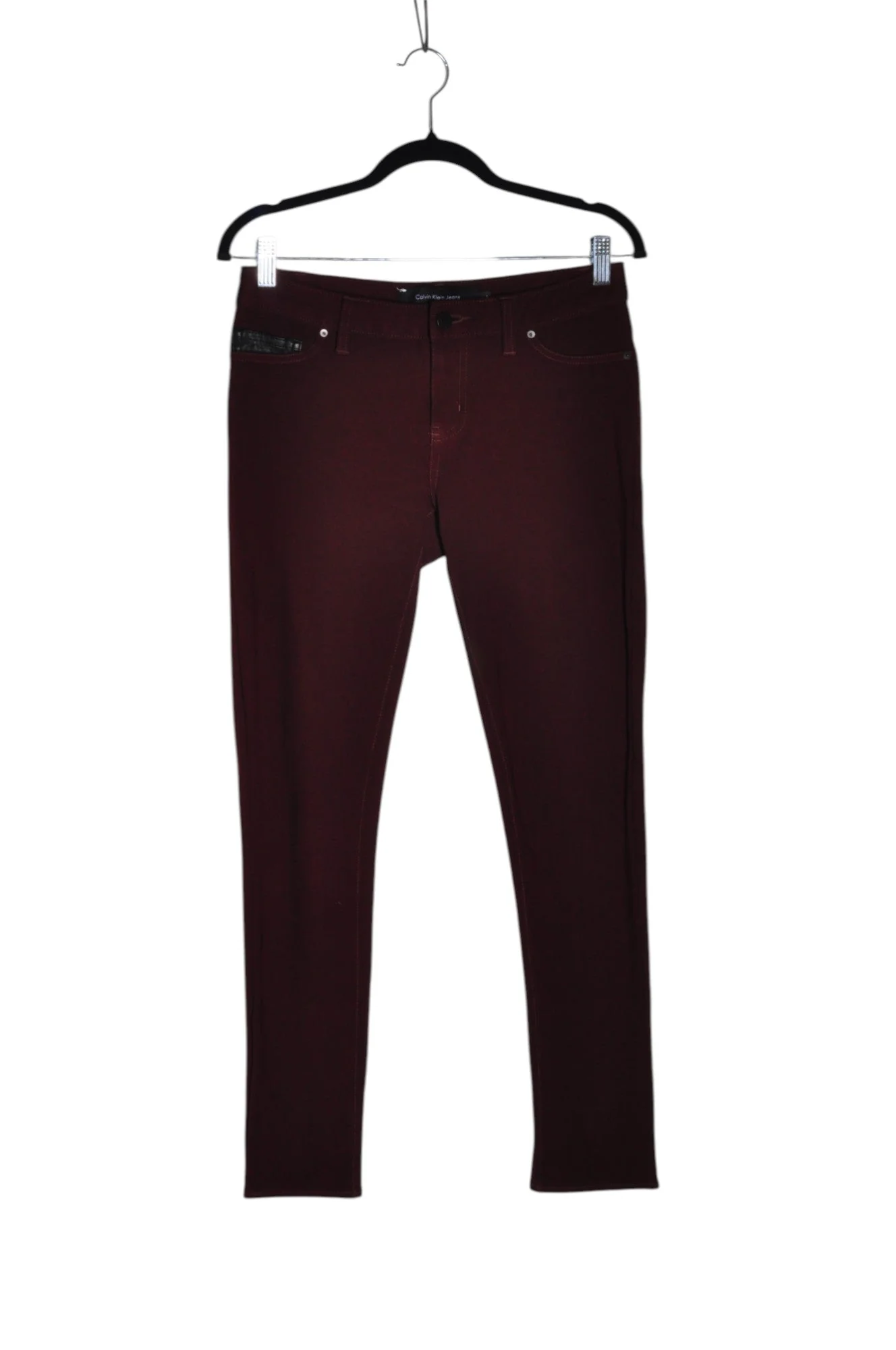 CALVIN KLEIN Women Work Pants Regular fit in Red - 4