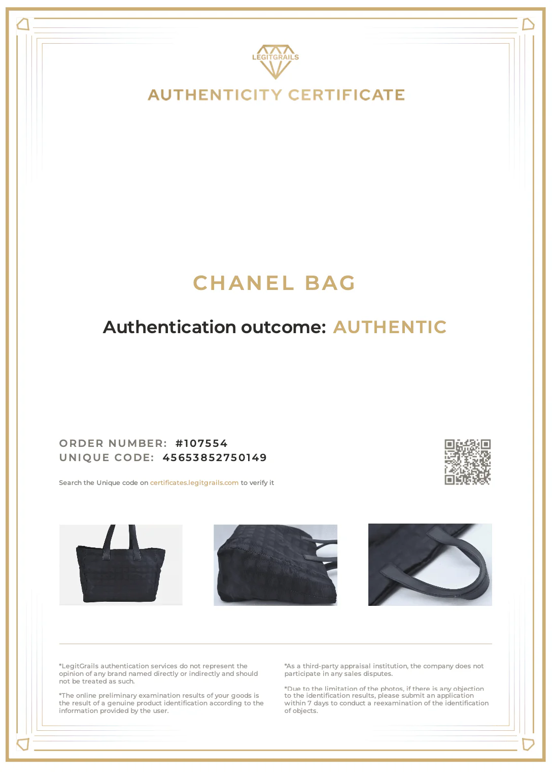 CHANEL New Travel Line Vintage Tote Bag Nylon Leather Black Junk 1911J - Image 24