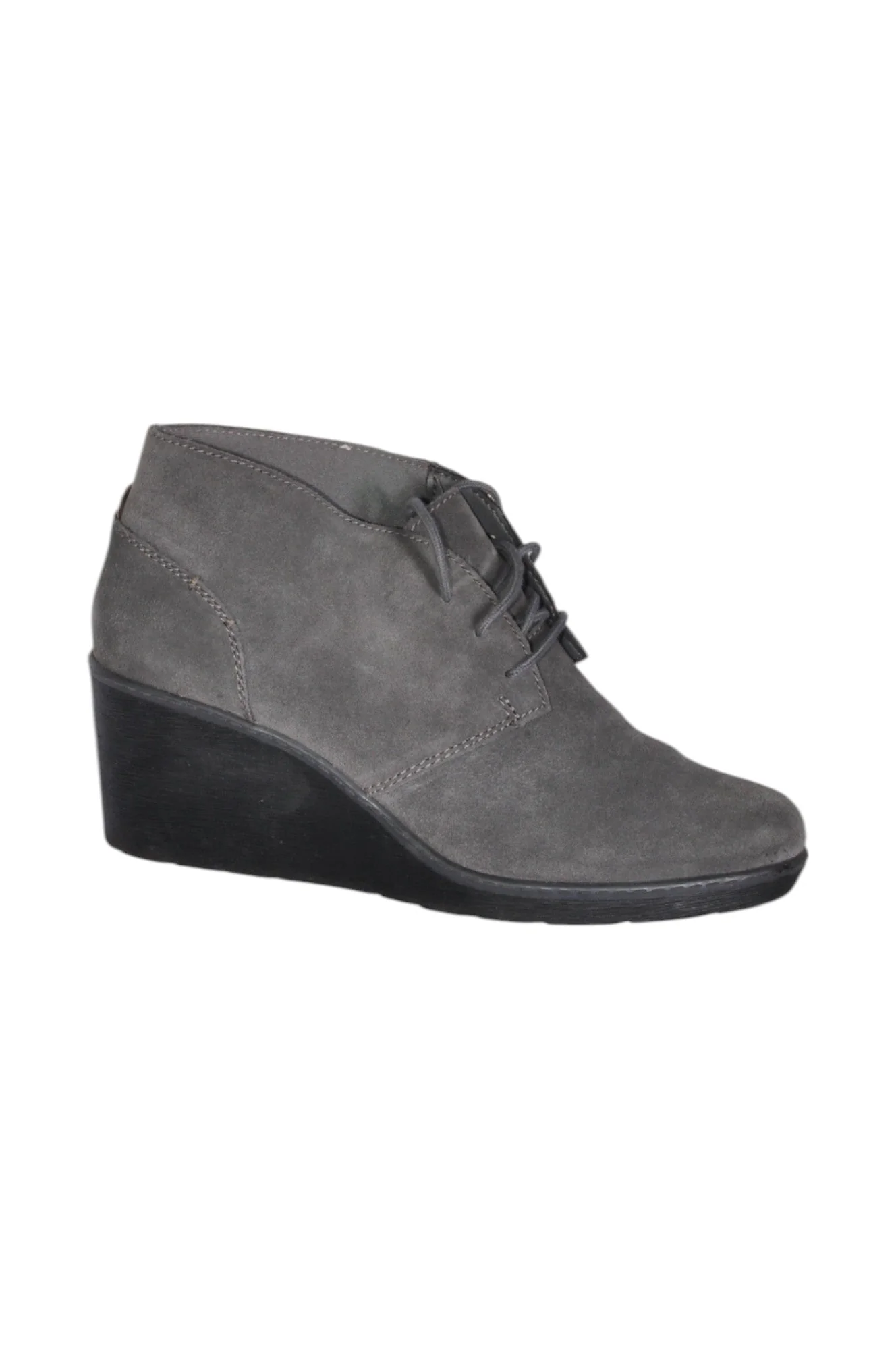 CLARKS Women Boots Regular fit in Gray - 8