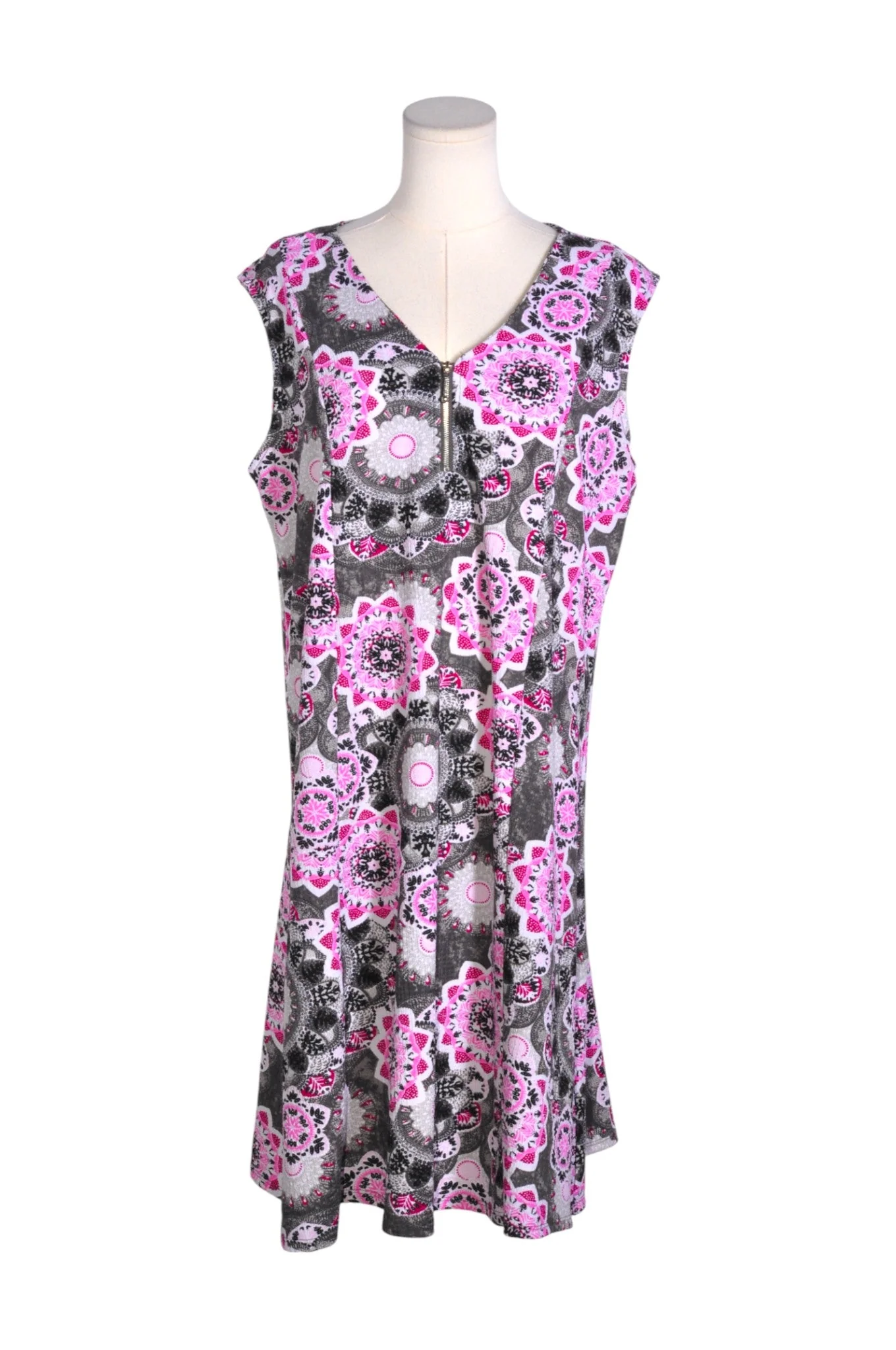 CLASSIC EDITIONS Women A-Line Dresses Regular fit in Purple - XXL