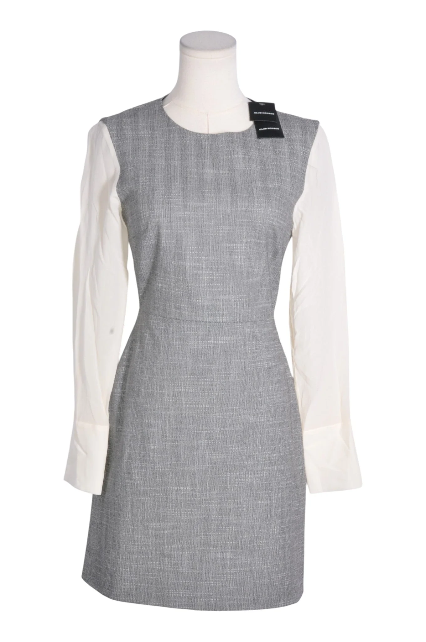 CLUB MONACO Women Midi Dresses Regular fit in Gray - 0