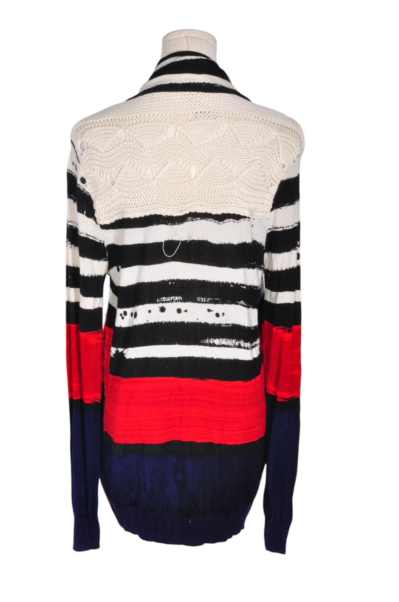 DESIGUAL Women Cardigans Regular fit in White - XL - Image 2