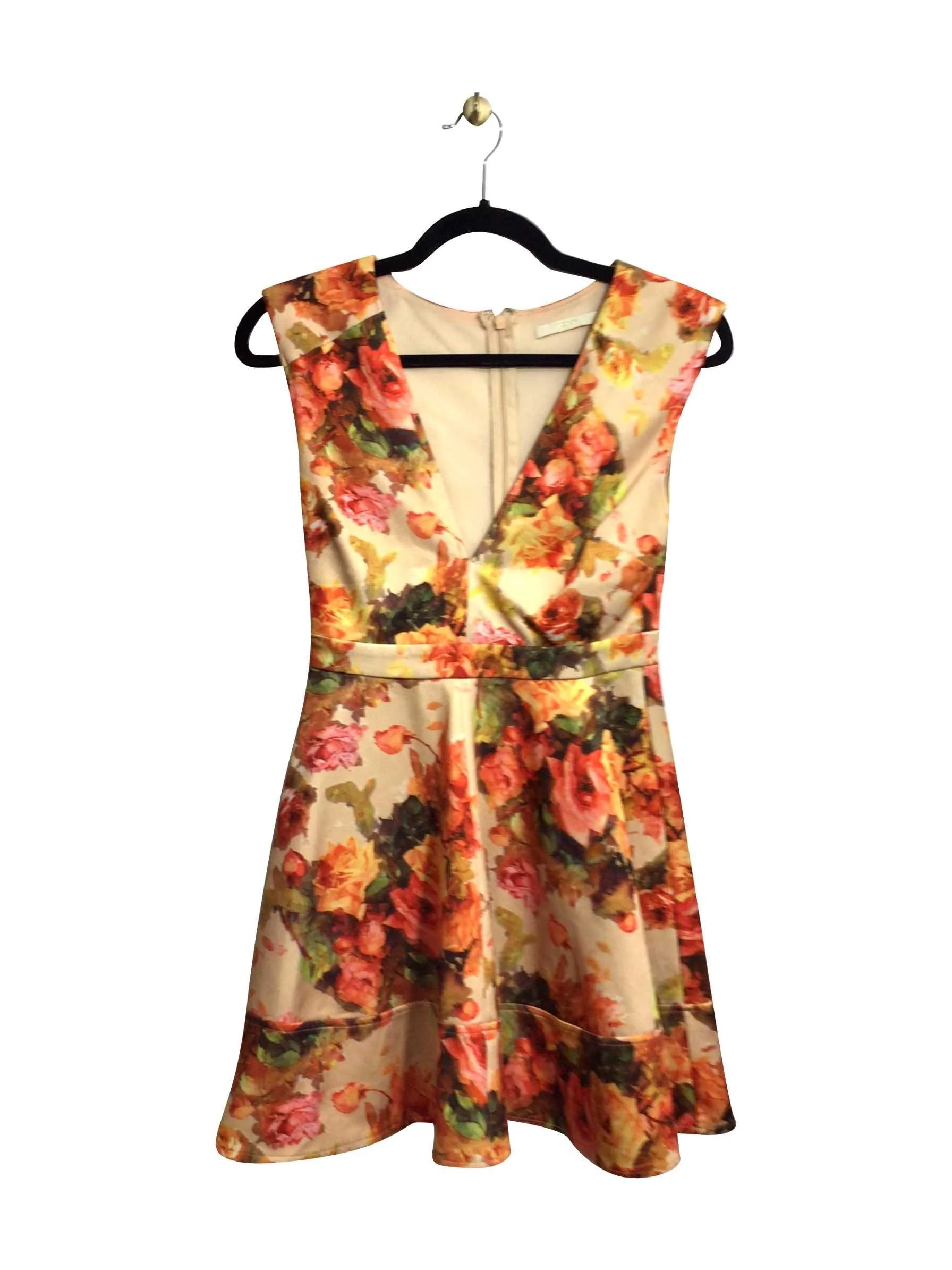 DO & BE Regular fit Mini Dress in Orange - S