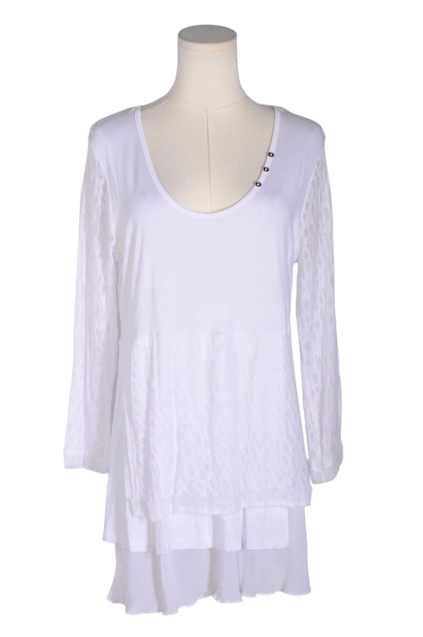 DOLCEZZA Women Blouses Regular fit in White - L
