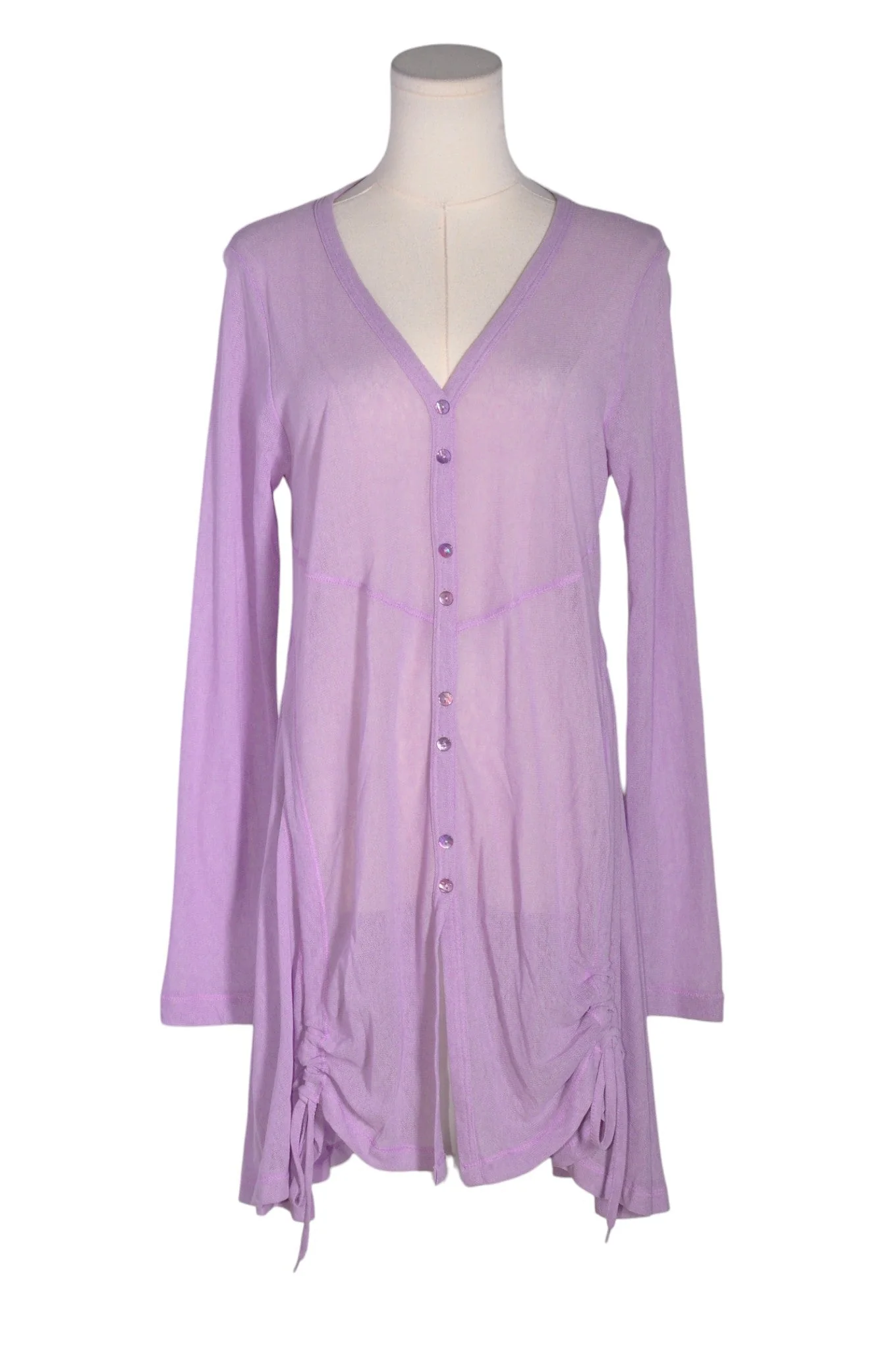 DOLCEZZA Women Cardigans Regular fit in Purple - L