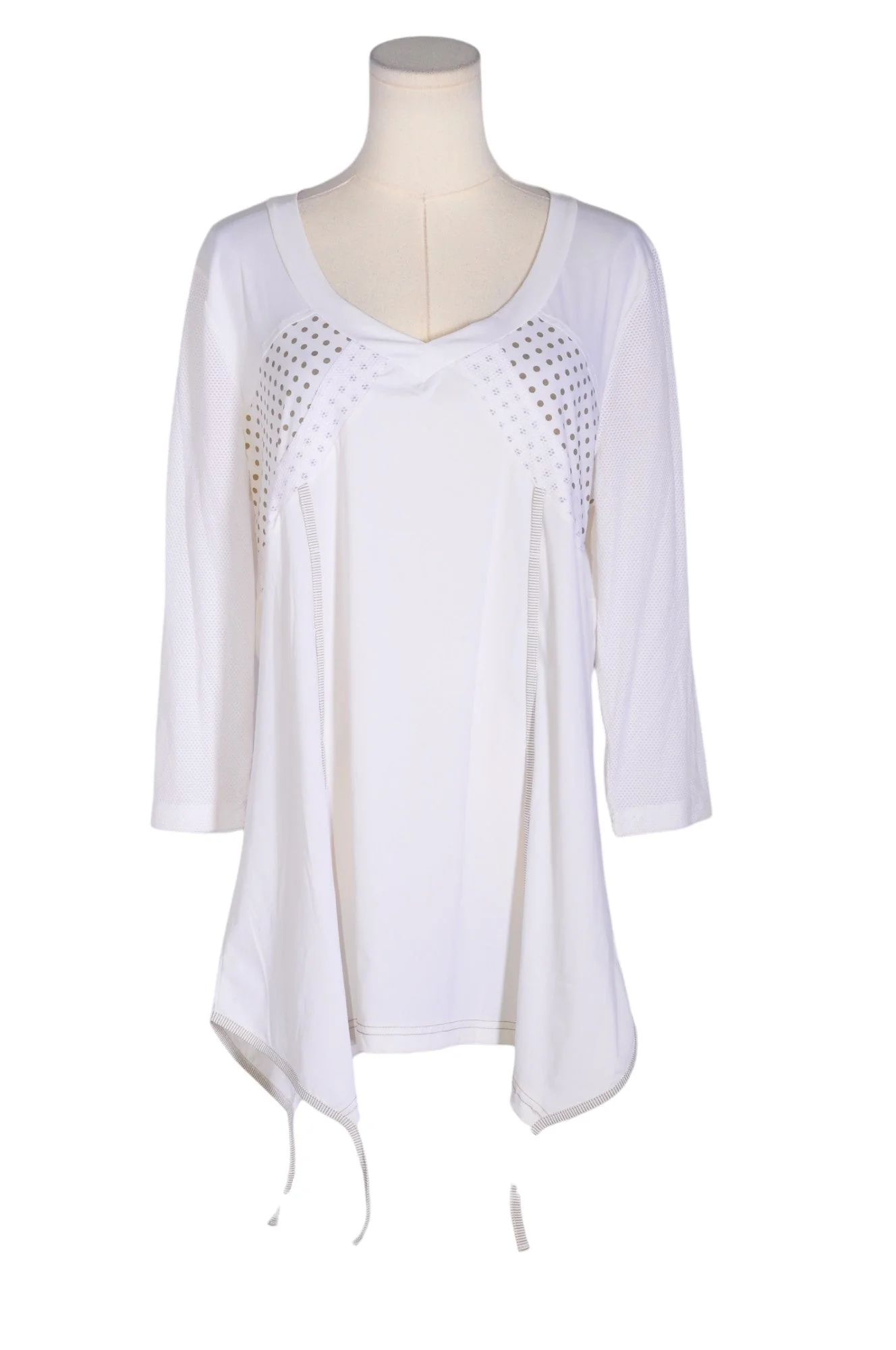 DOLCEZZA Women Tunics Regular fit in White - XL