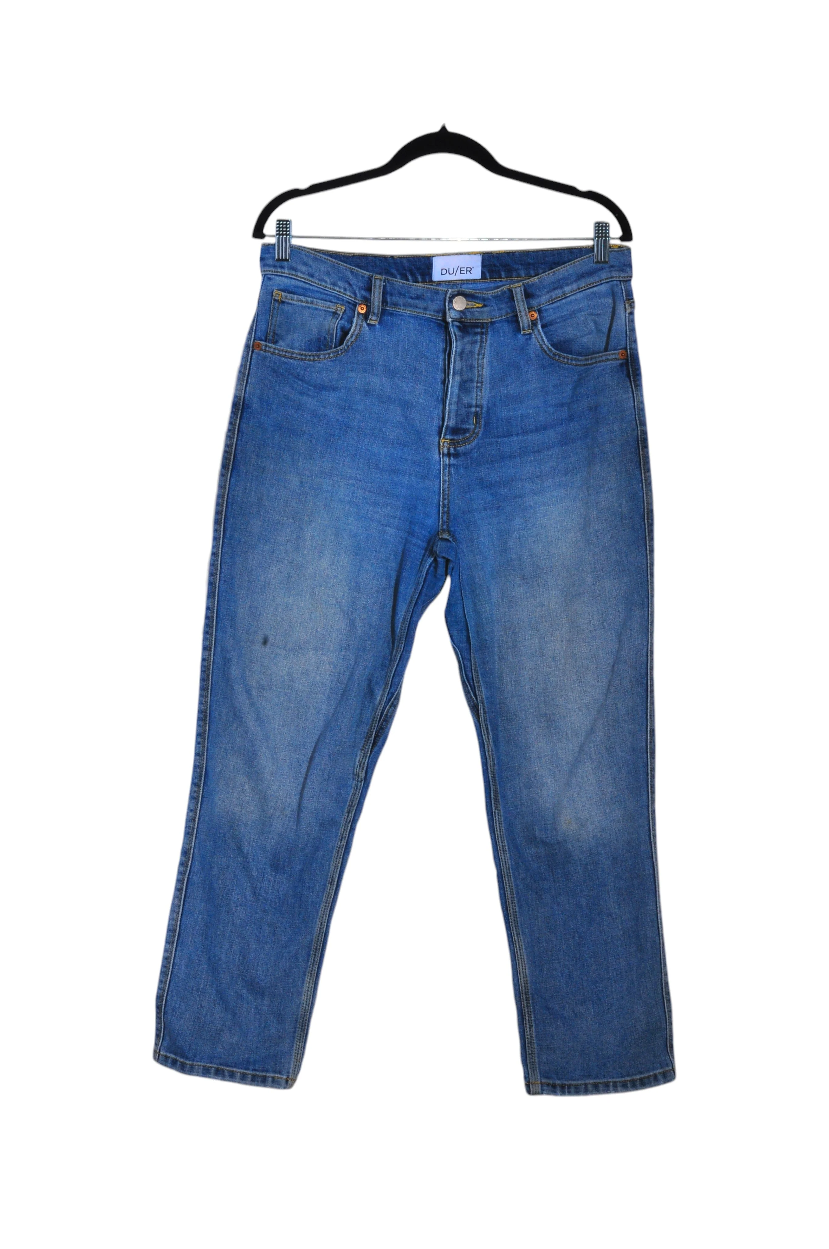 DU/ER Women Straight-Legged Jeans Regular fit in Blue - 30x27