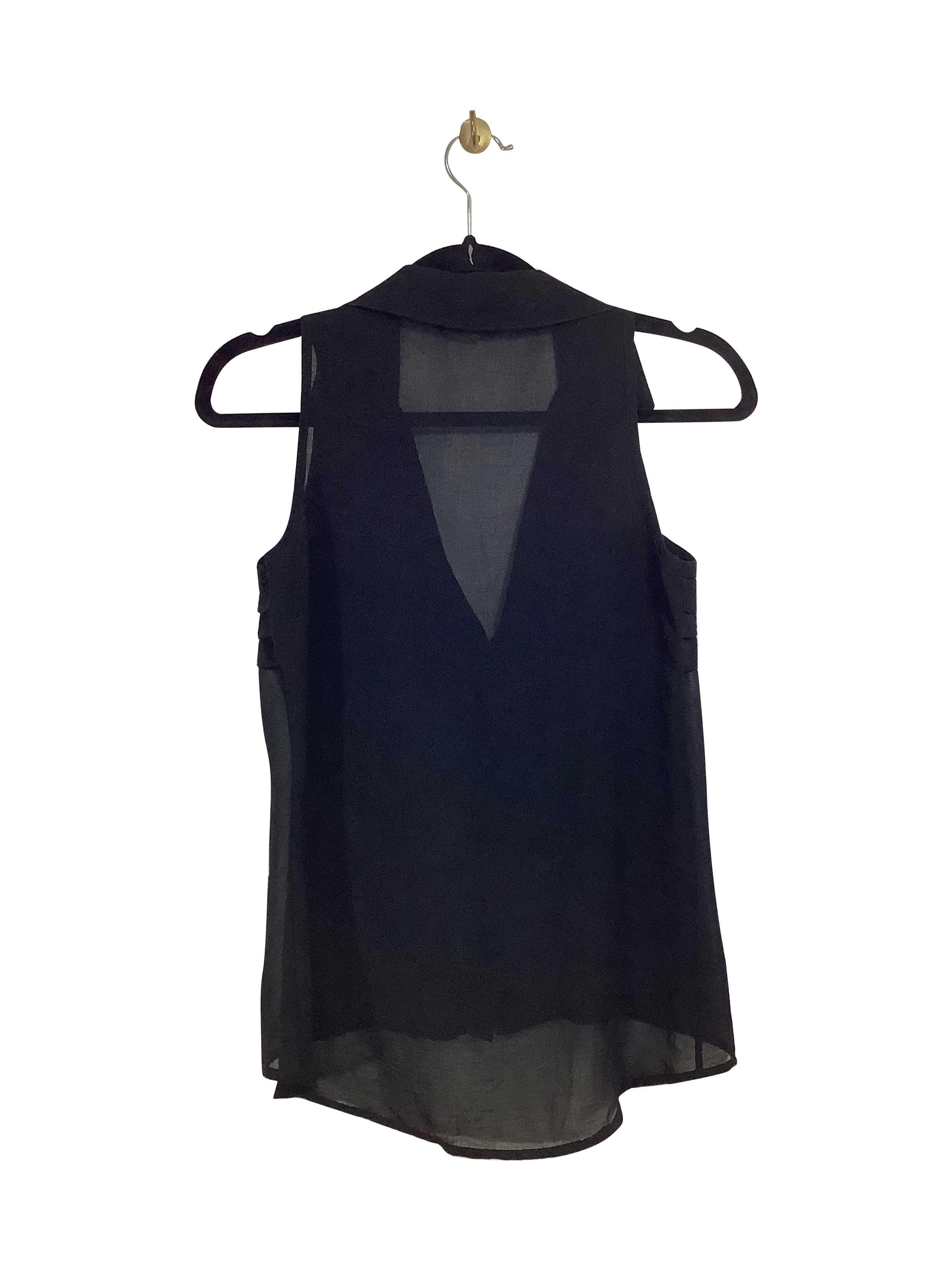 ECLIPSE Regular fit Button-down Top in Black - XS - Image 2