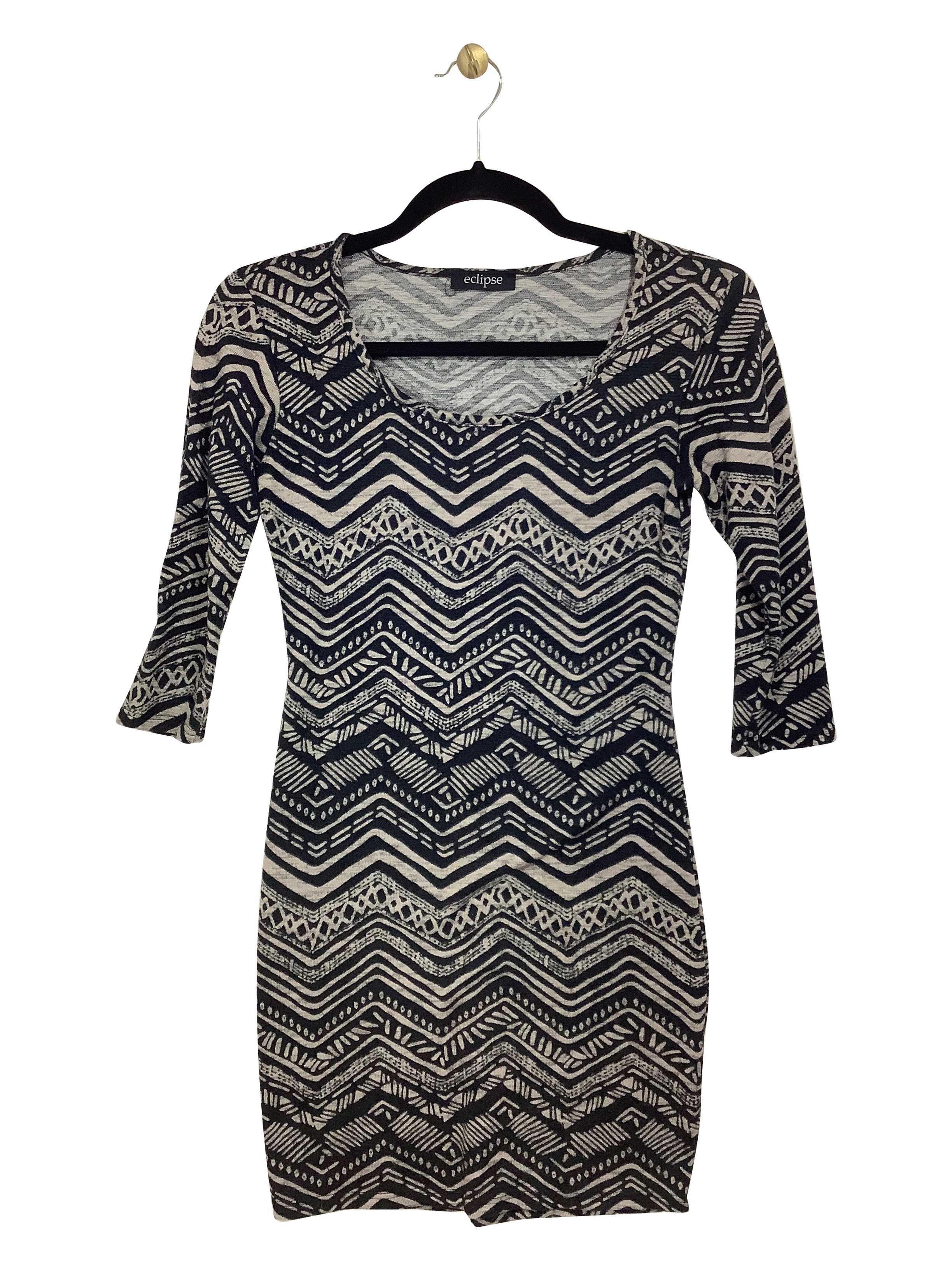 ECLIPSE Regular fit Midi Dress in Gray - XS