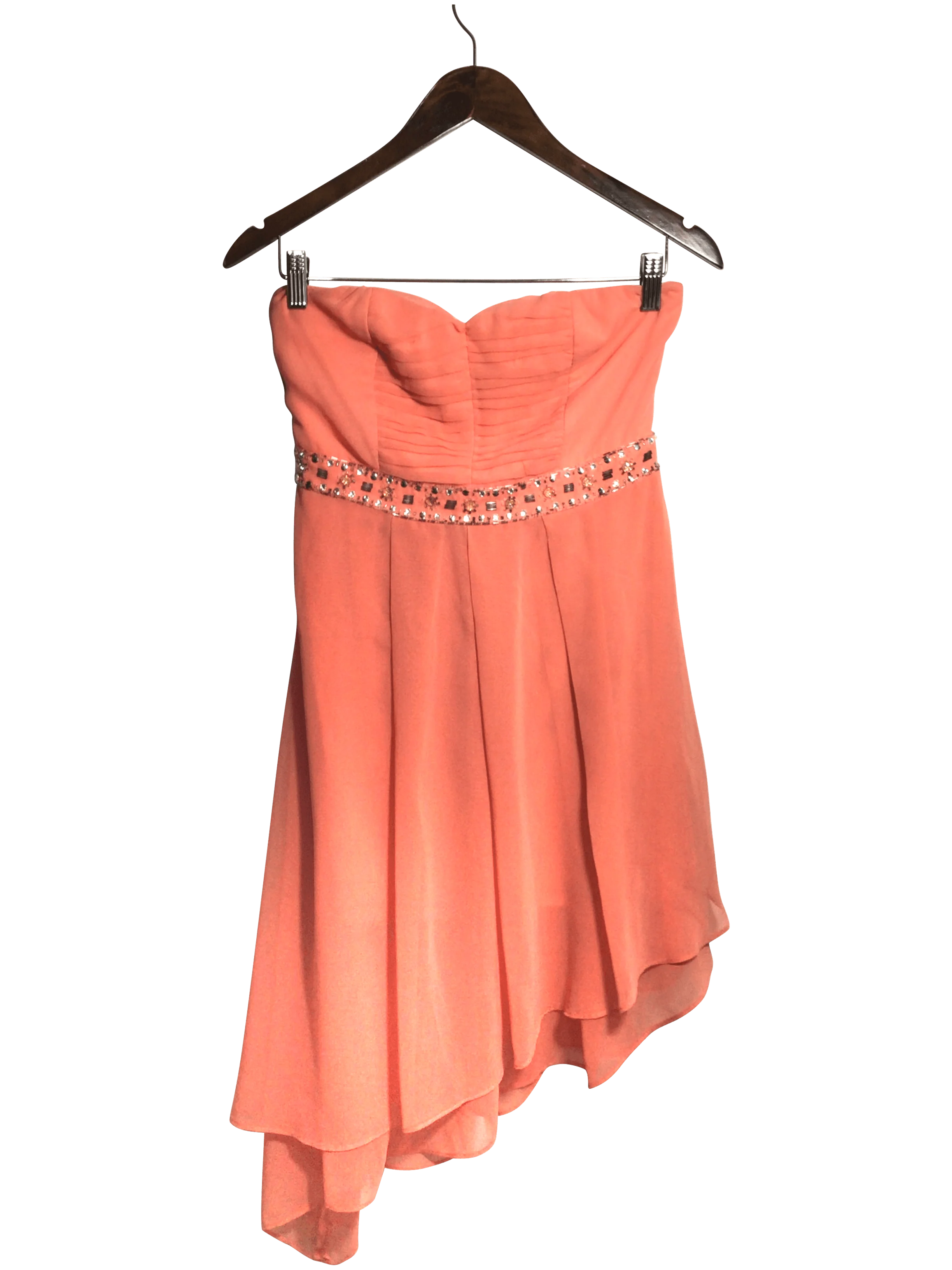 ECLIPSE Women High Low Dresses Regular fit in Orange - S