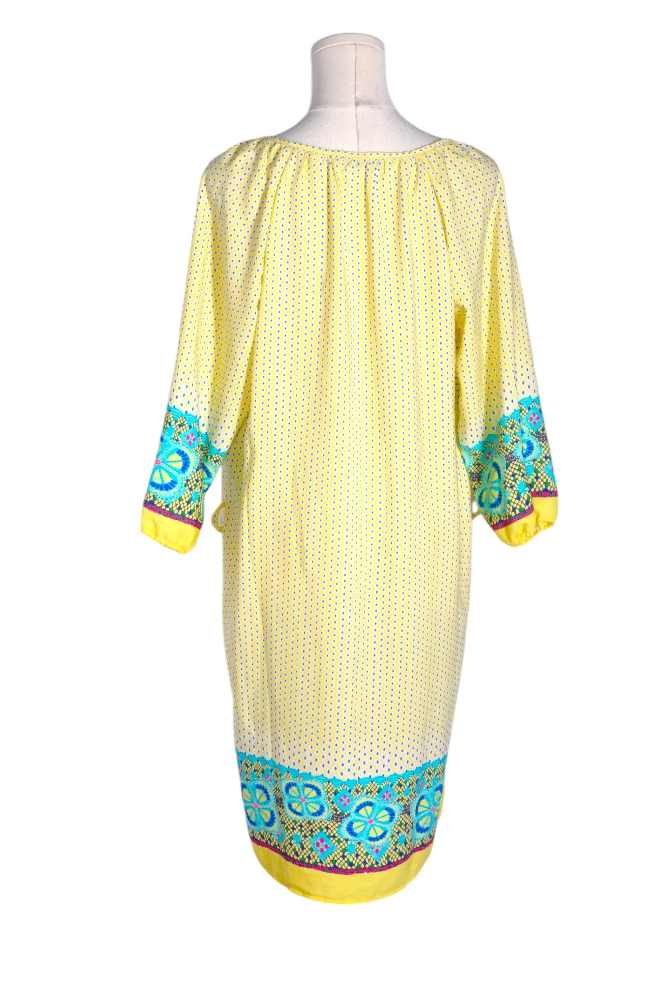 EMA BLUE'S Women Shift Dresses Regular fit in Yellow - M - Image 2