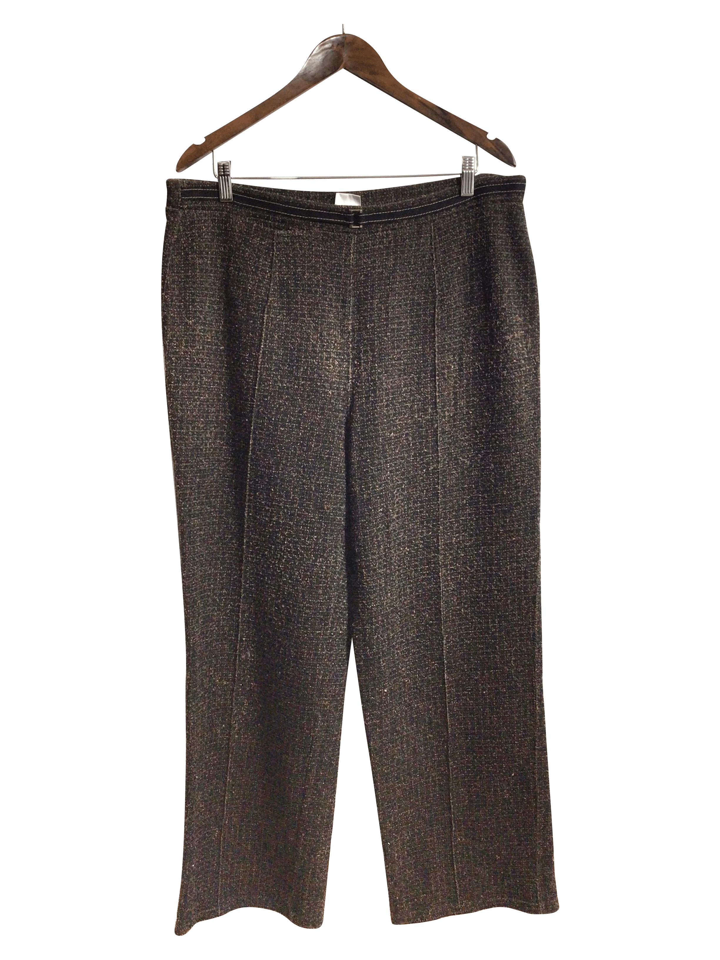 EMMA + JAMES Women Work Pants Regular fit in Brown - XL