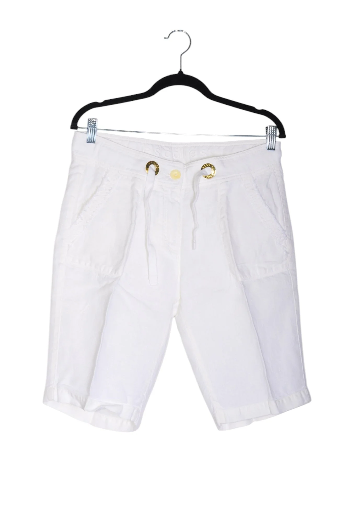 ESCALES Women Classic Shorts Regular fit in White - 42