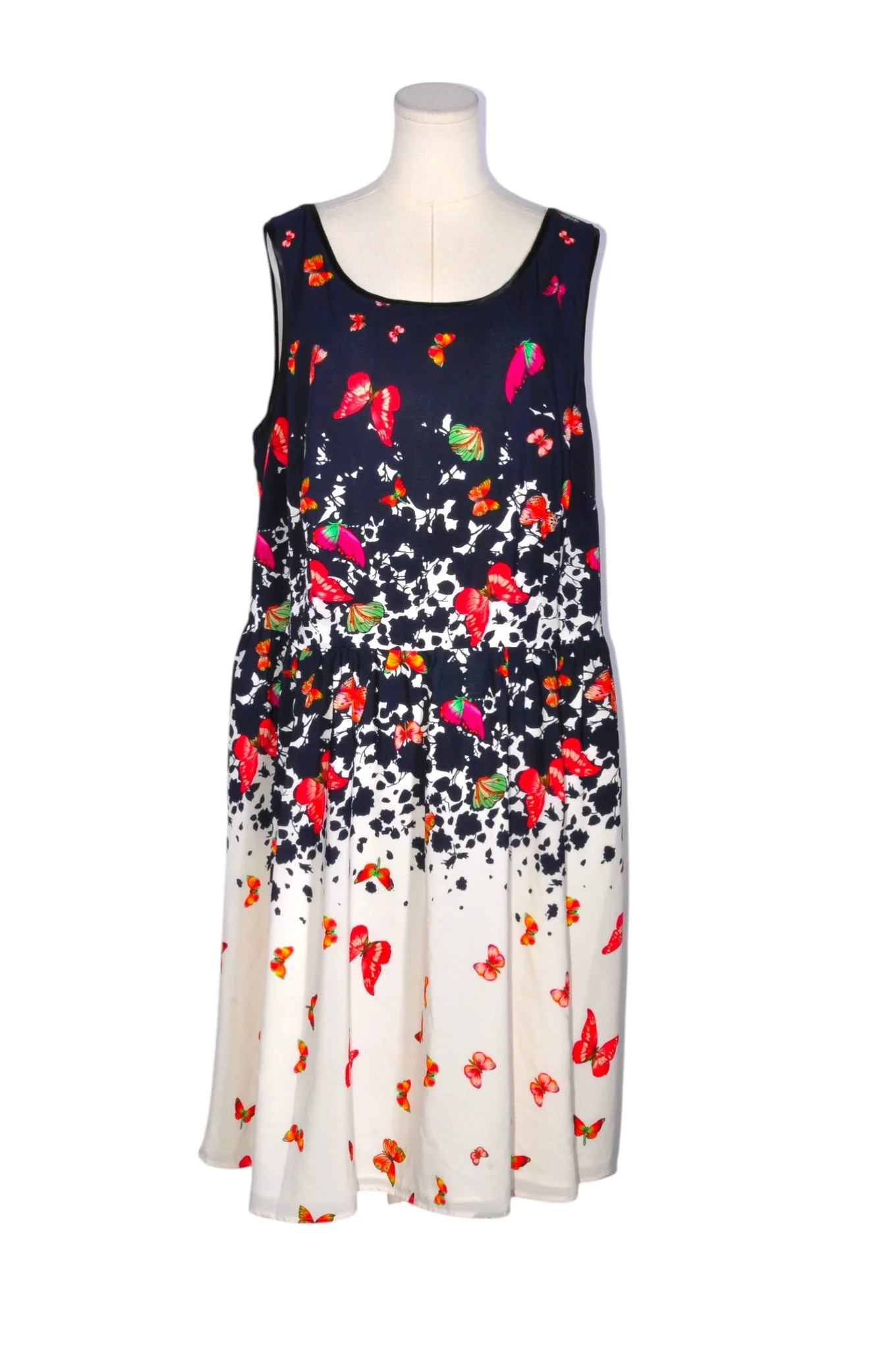 ESHAKTI Women A-Line Dresses Regular fit in Blue - 3X
