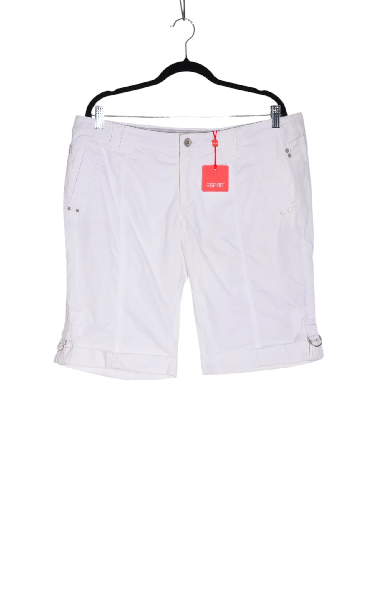 ESPRIT Women Classic Shorts Regular fit in White - 14