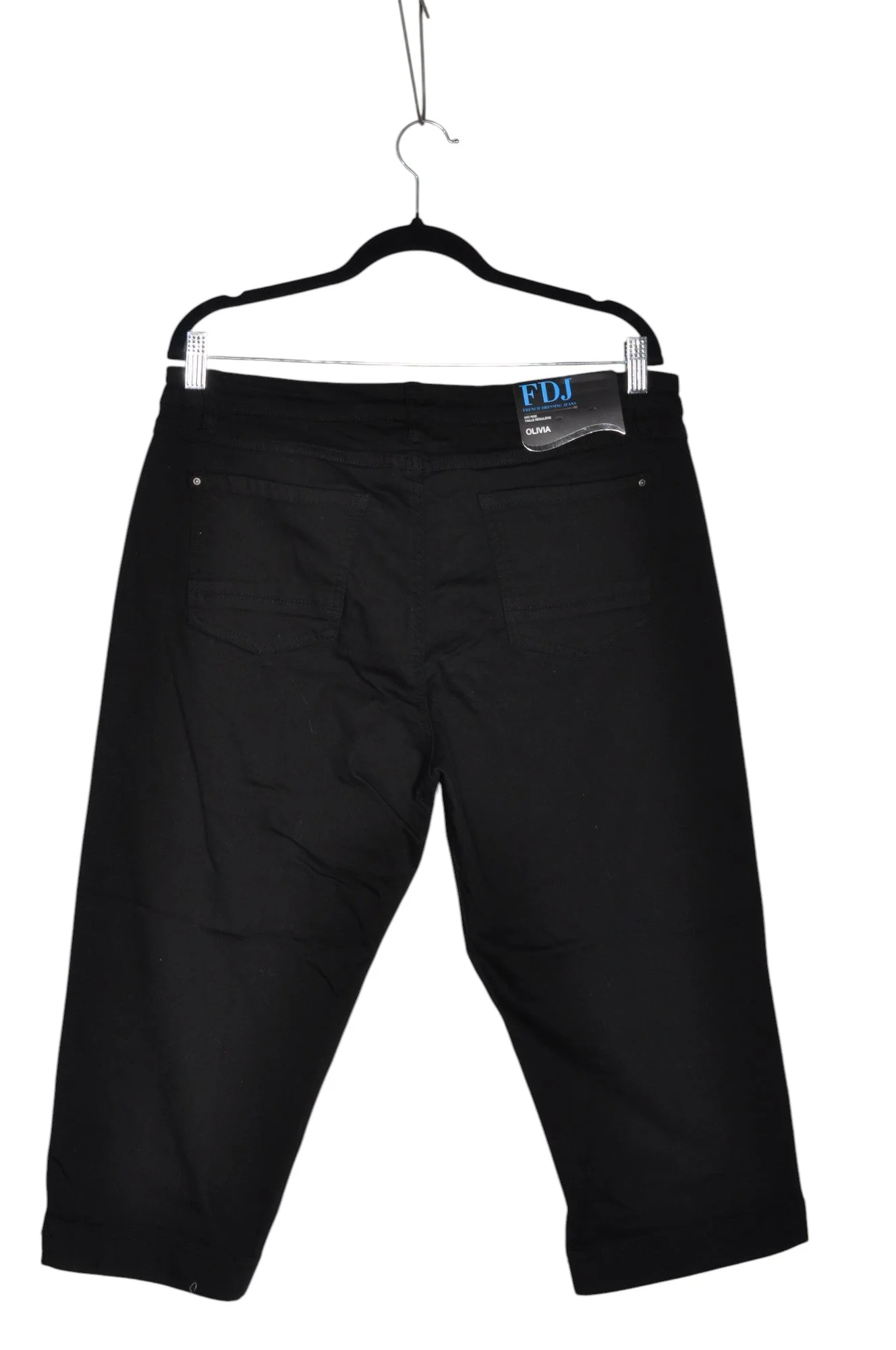 FDJ Women Capri Pants Regular fit in Black - 16 - Image 2