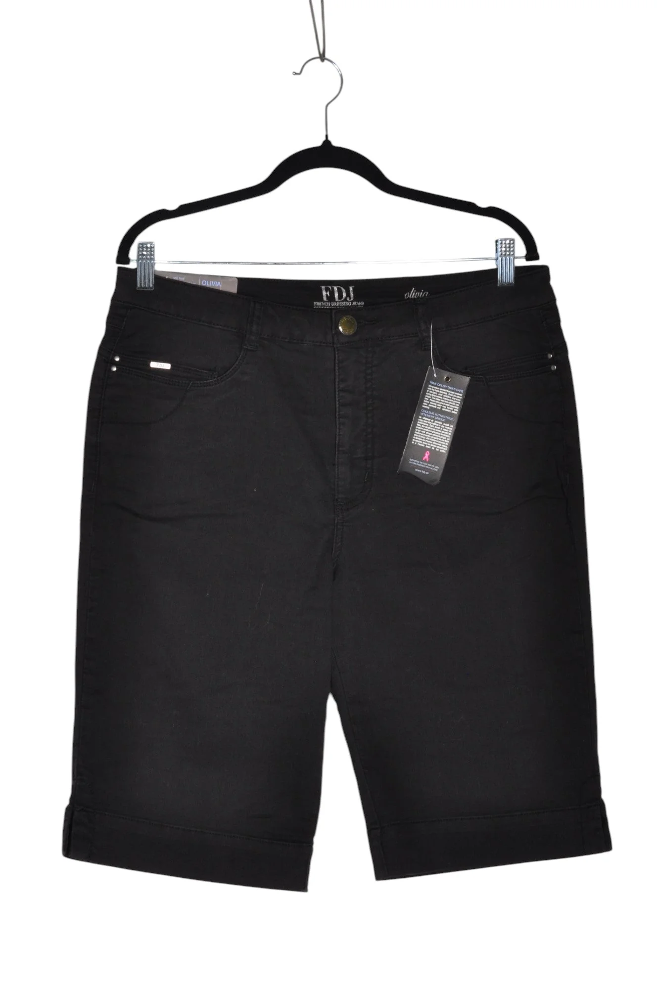FDJ Women Classic Shorts Regular fit in Black - 14
