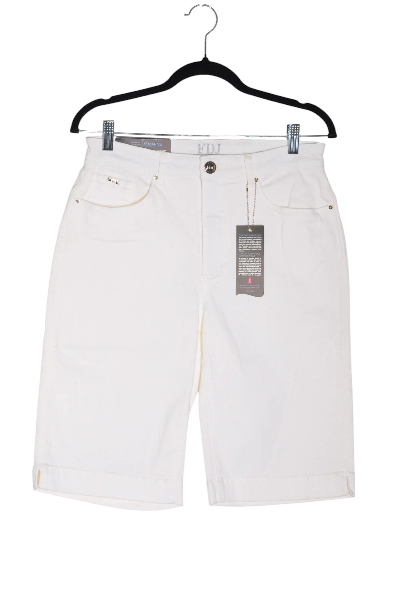 FDJ Women Classic Shorts Regular fit in White - 8