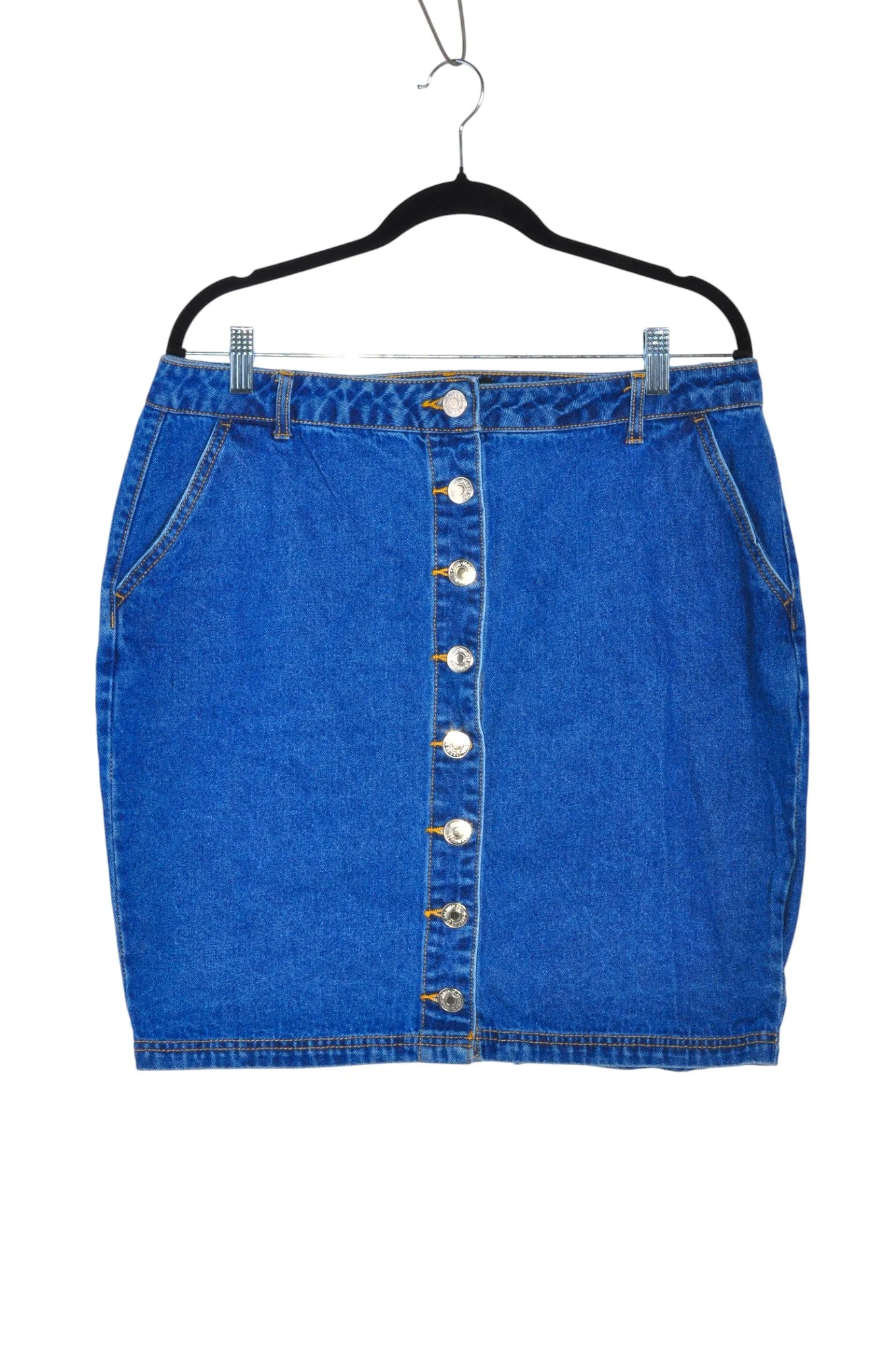 FOREVER 21 Women Denim Skirts Regular fit in Blue - 0X