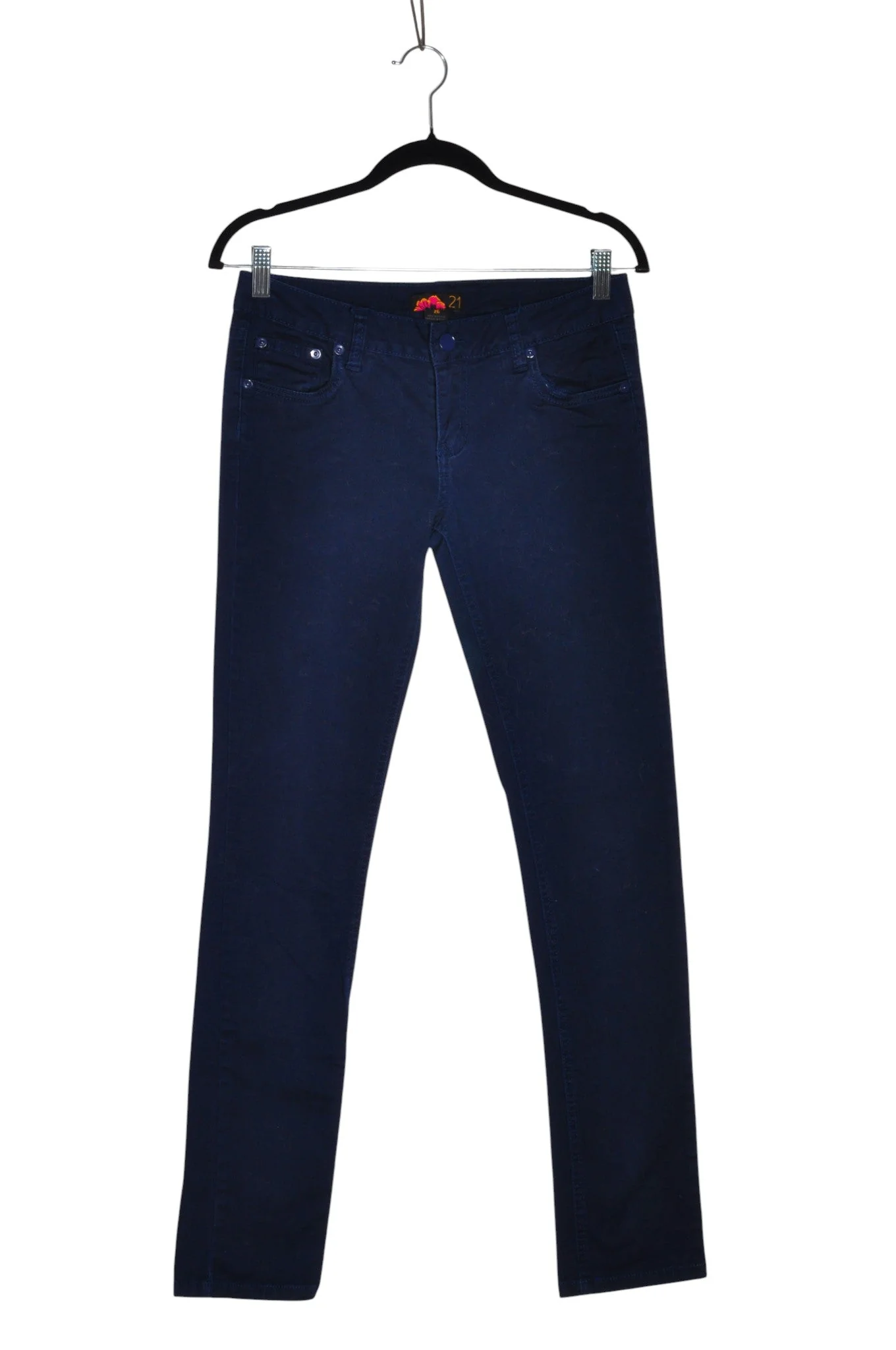 FOREVER 21 Women Straight-Legged Jeans Regular fit in Blue - 26