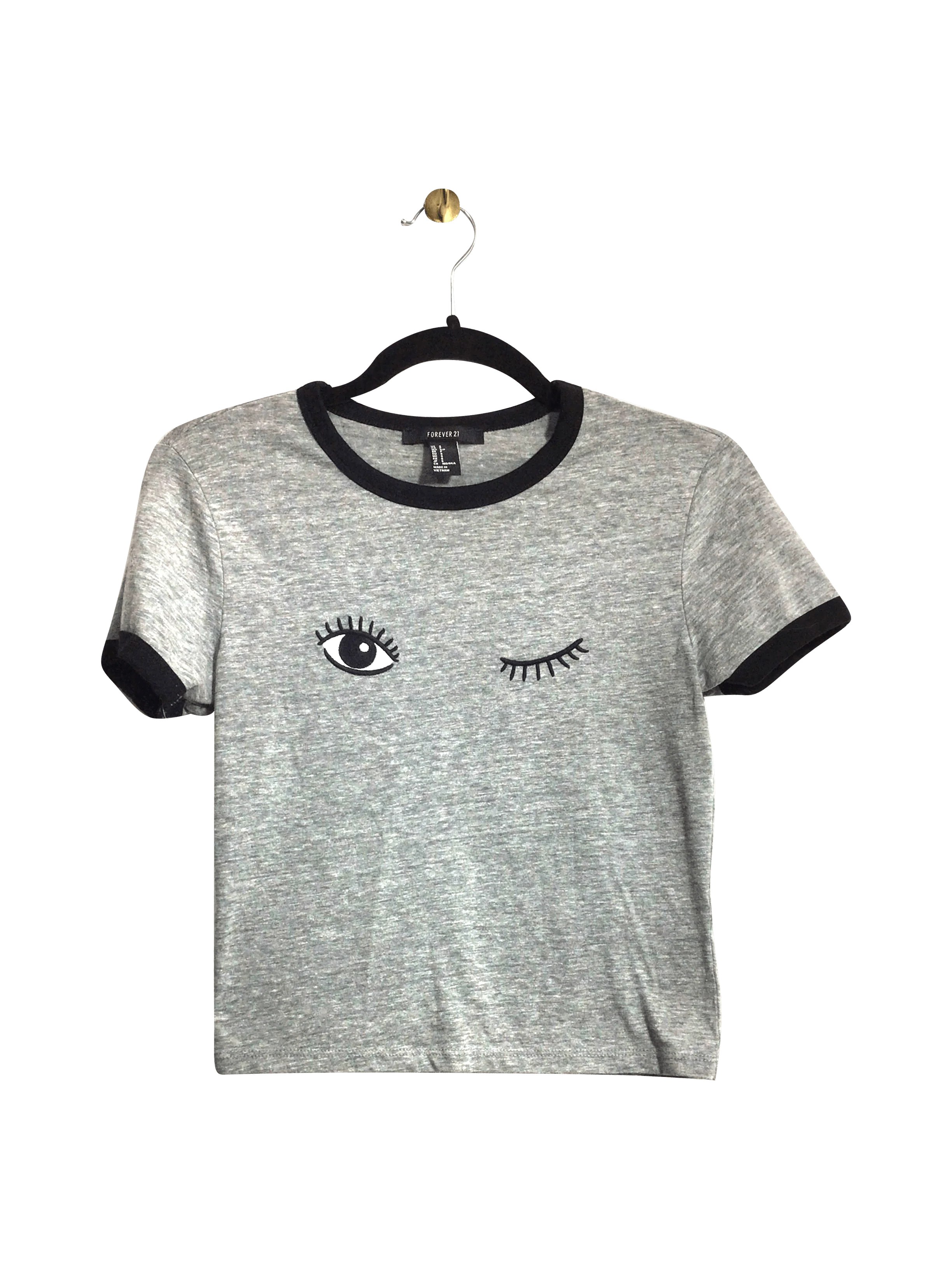 FOREVER 21 Women T-Shirts Regular fit in Gray - S