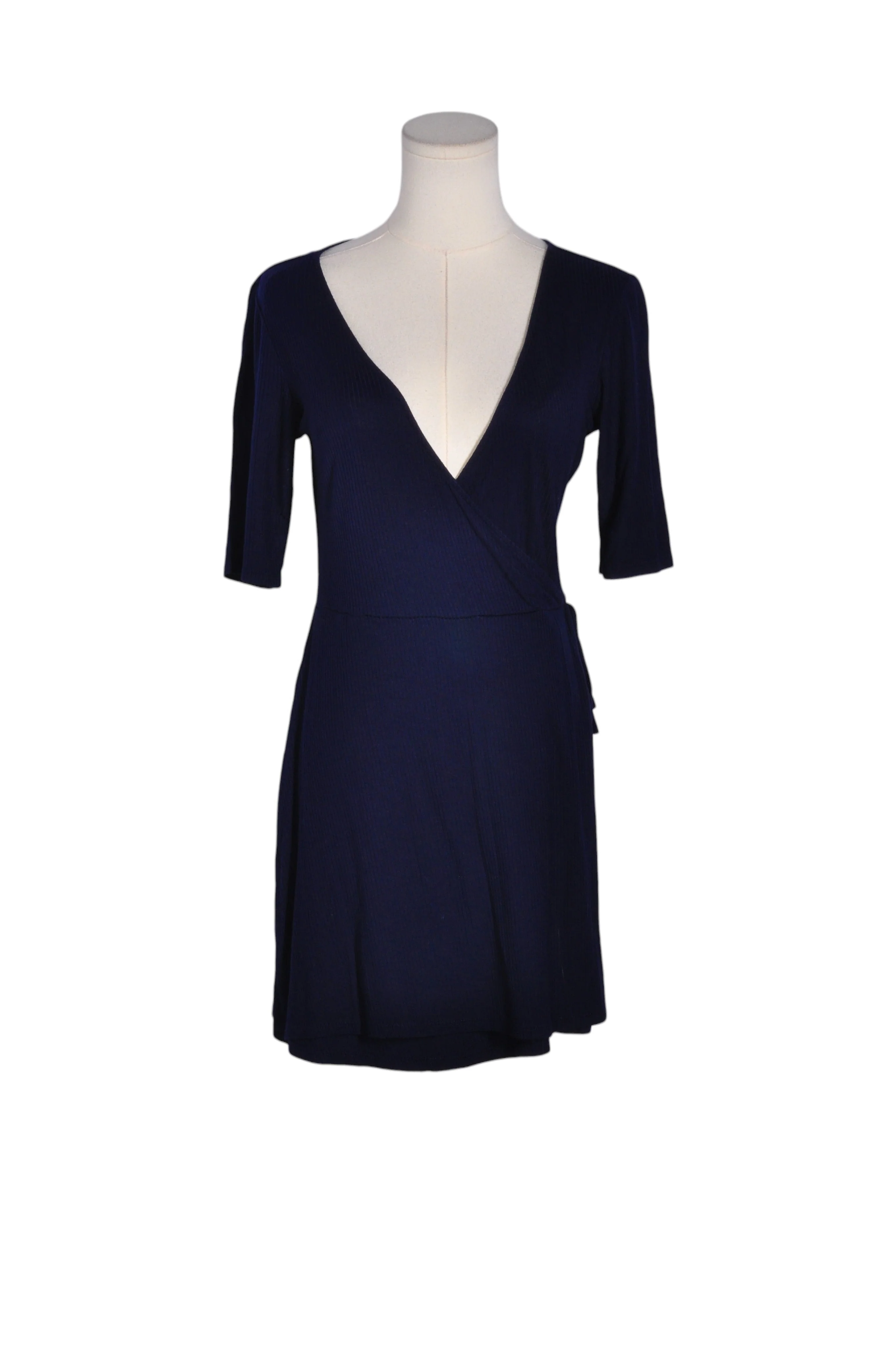 FOREVER 21 Women Wrap Dresses Regular fit in Blue - L