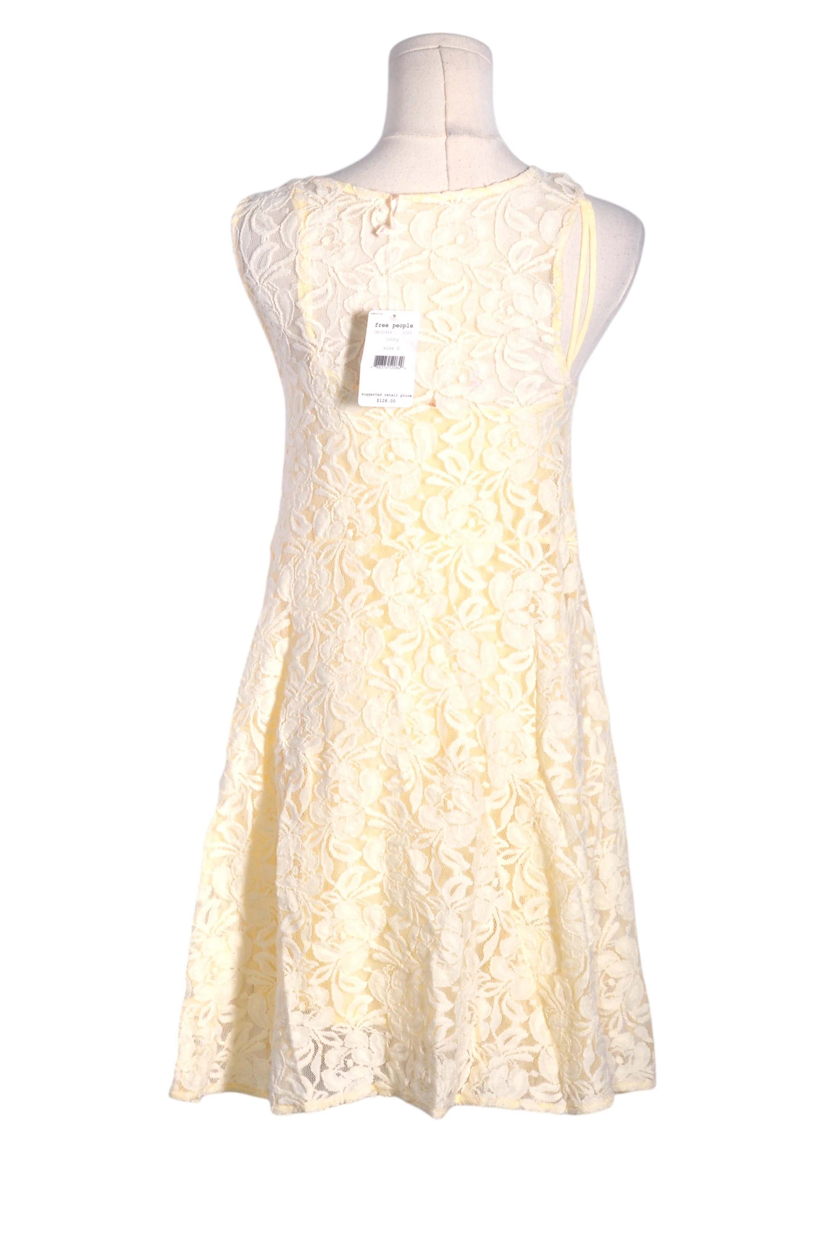 FREE PEOPLE Women A-Line Dresses Regular fit in Beige - S - Image 2