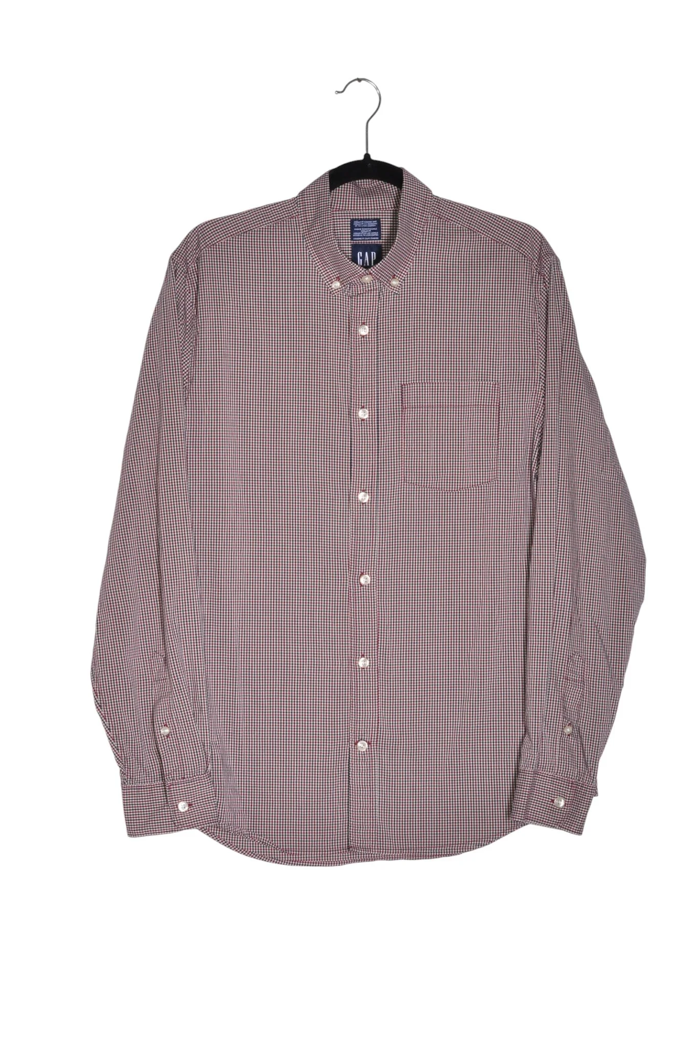 GAP Men Button Down Tops Regular fit in Brown - M