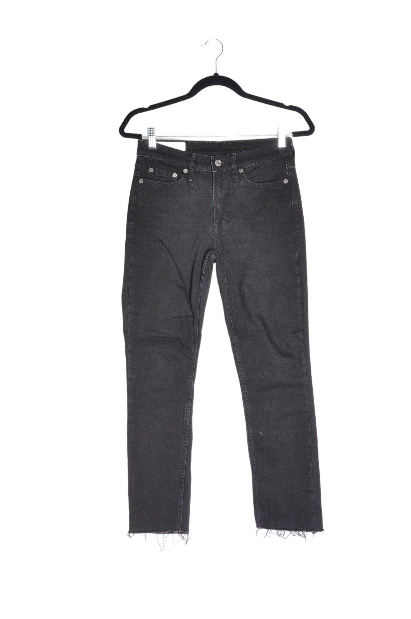 GAP Women Straight-Legged Jeans Regular fit in Black - 25