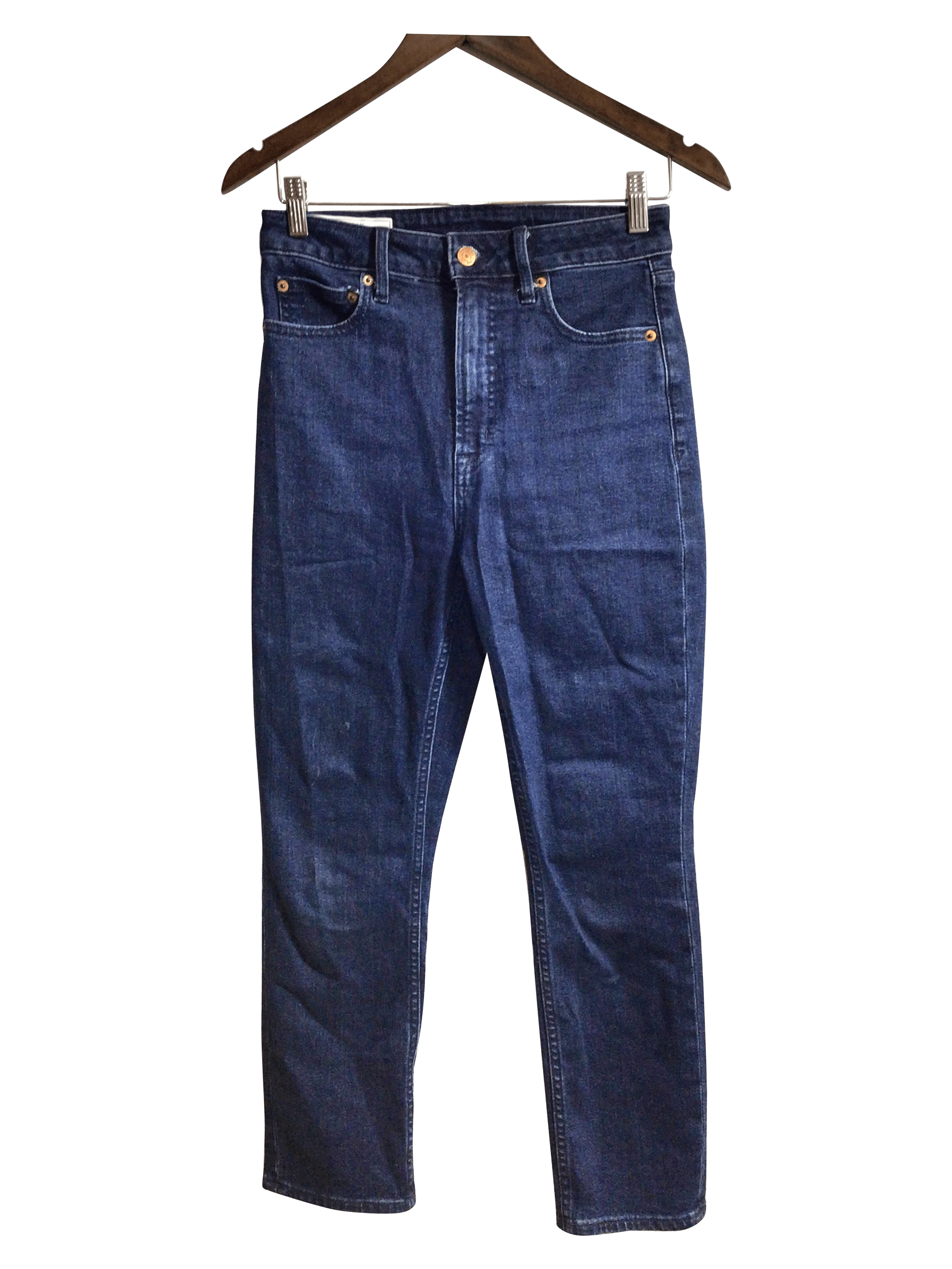 GAP Women Straight-Legged Jeans Regular fit in Blue - 27
