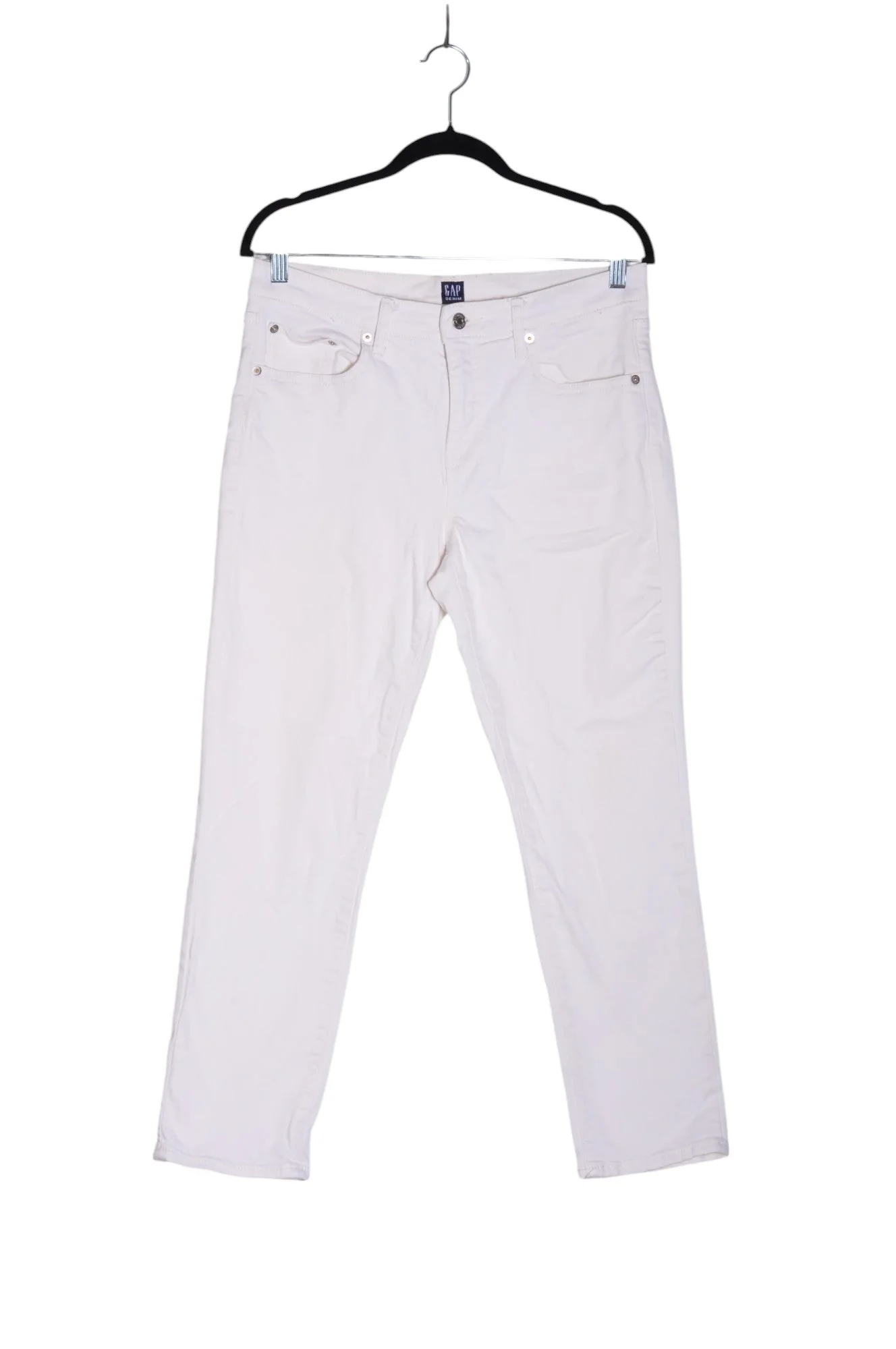 GAP Women Work Pants Regular fit in White - 29