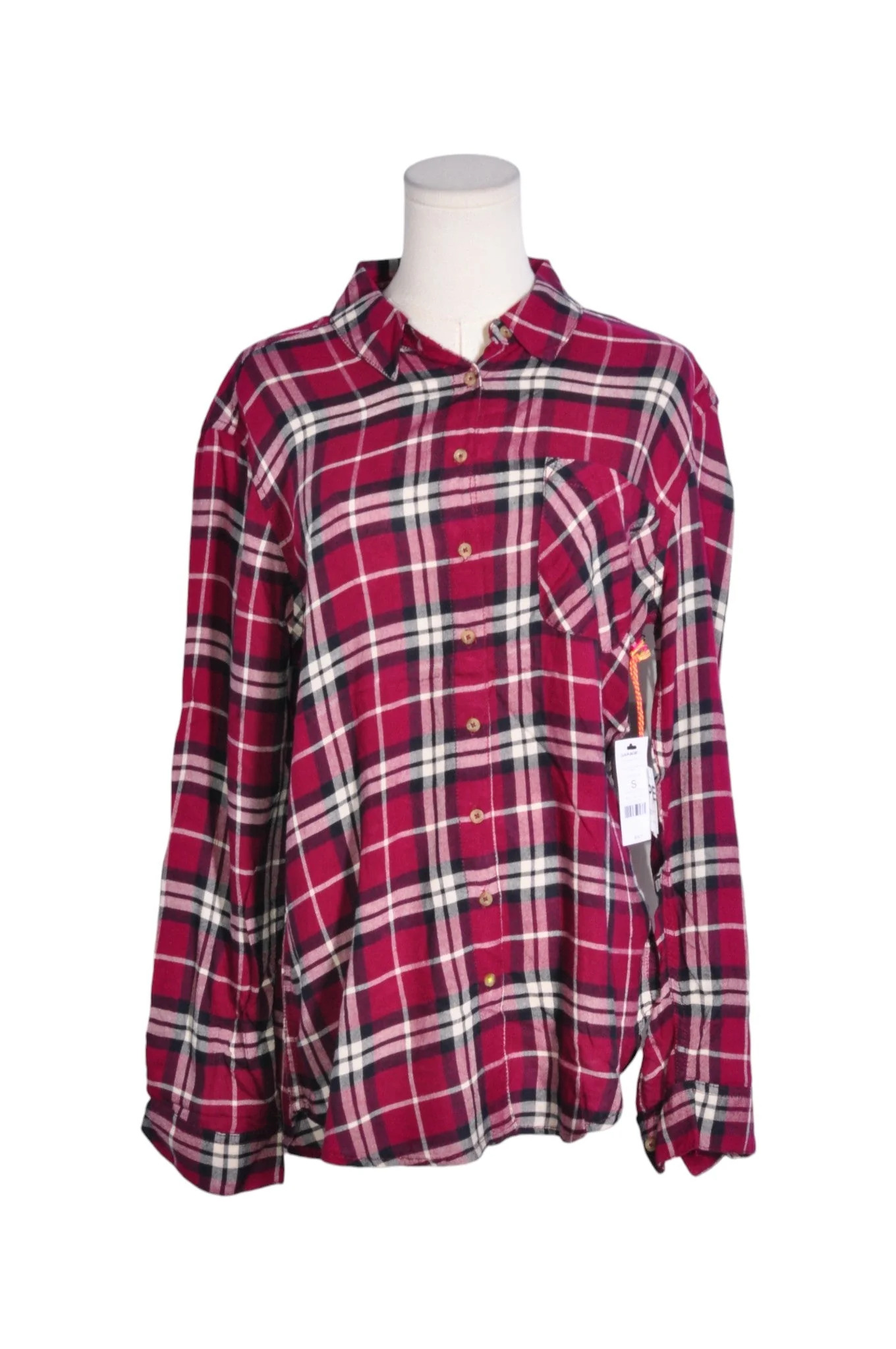 GARAGE Women Button Down Tops Regular fit in Red - S