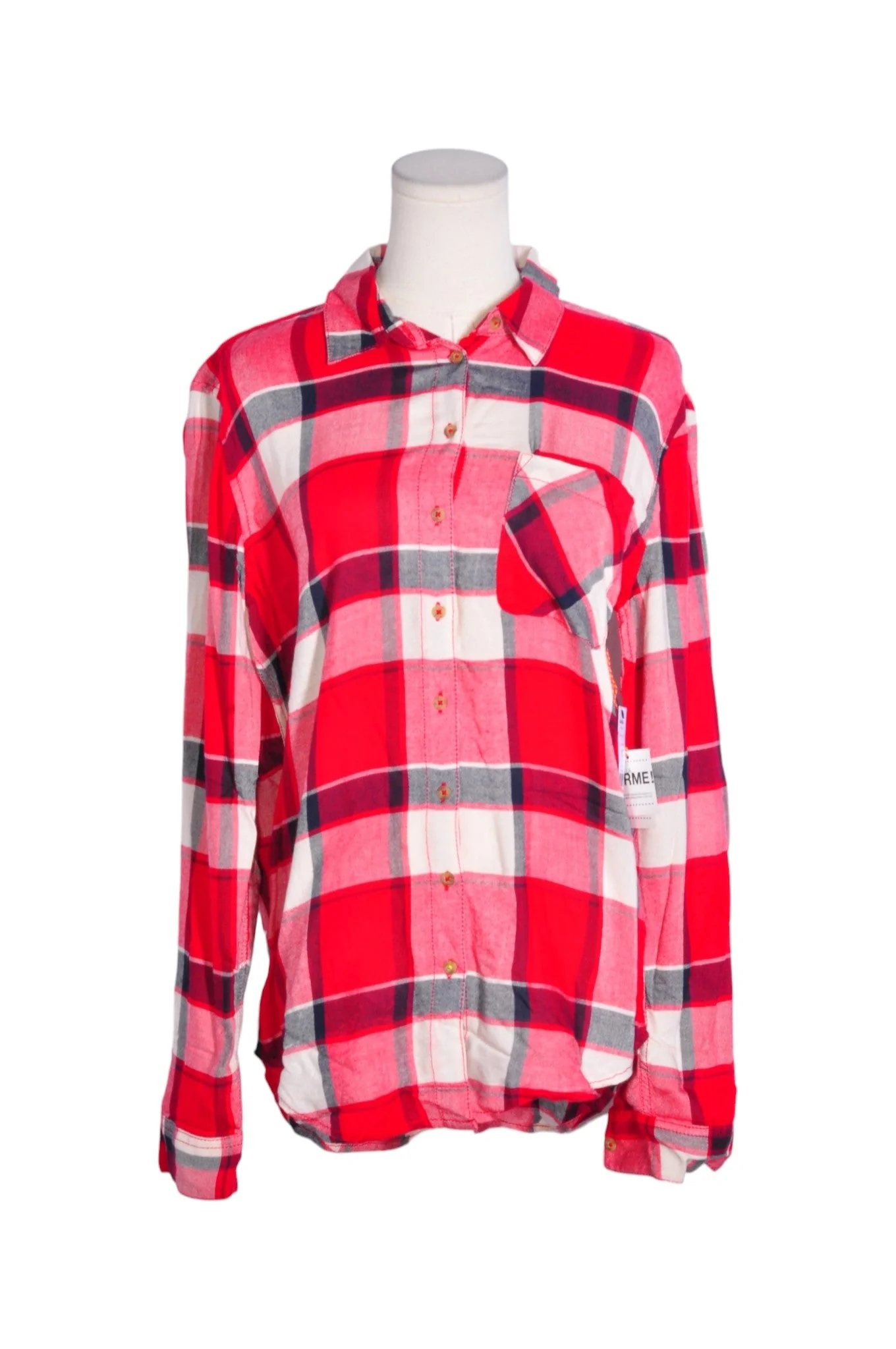 GARAGE Women Button Down Tops Regular fit in Red - XS, S