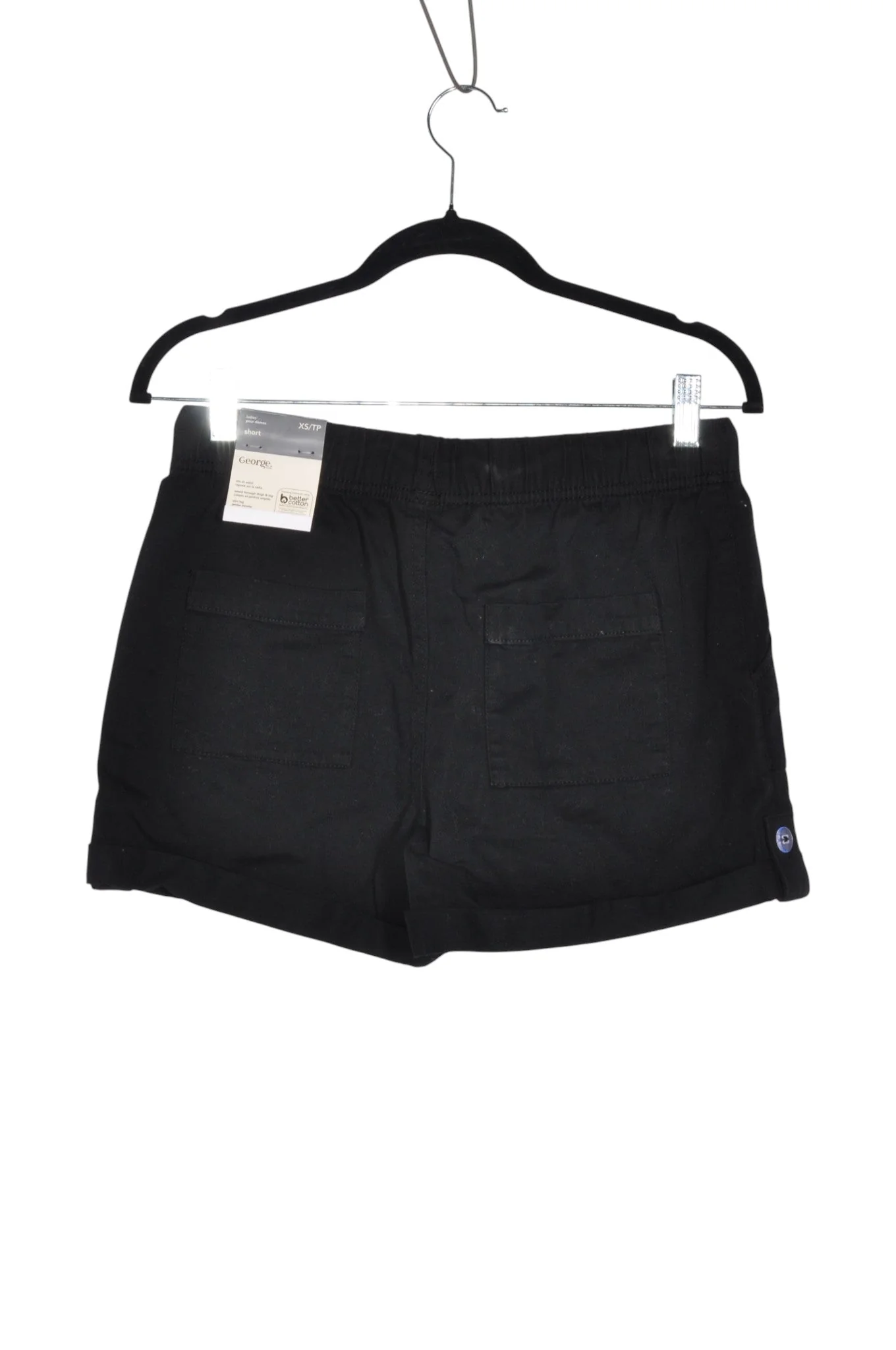 GEORGE Women Classic Shorts Regular fit in Black - XS - Image 2