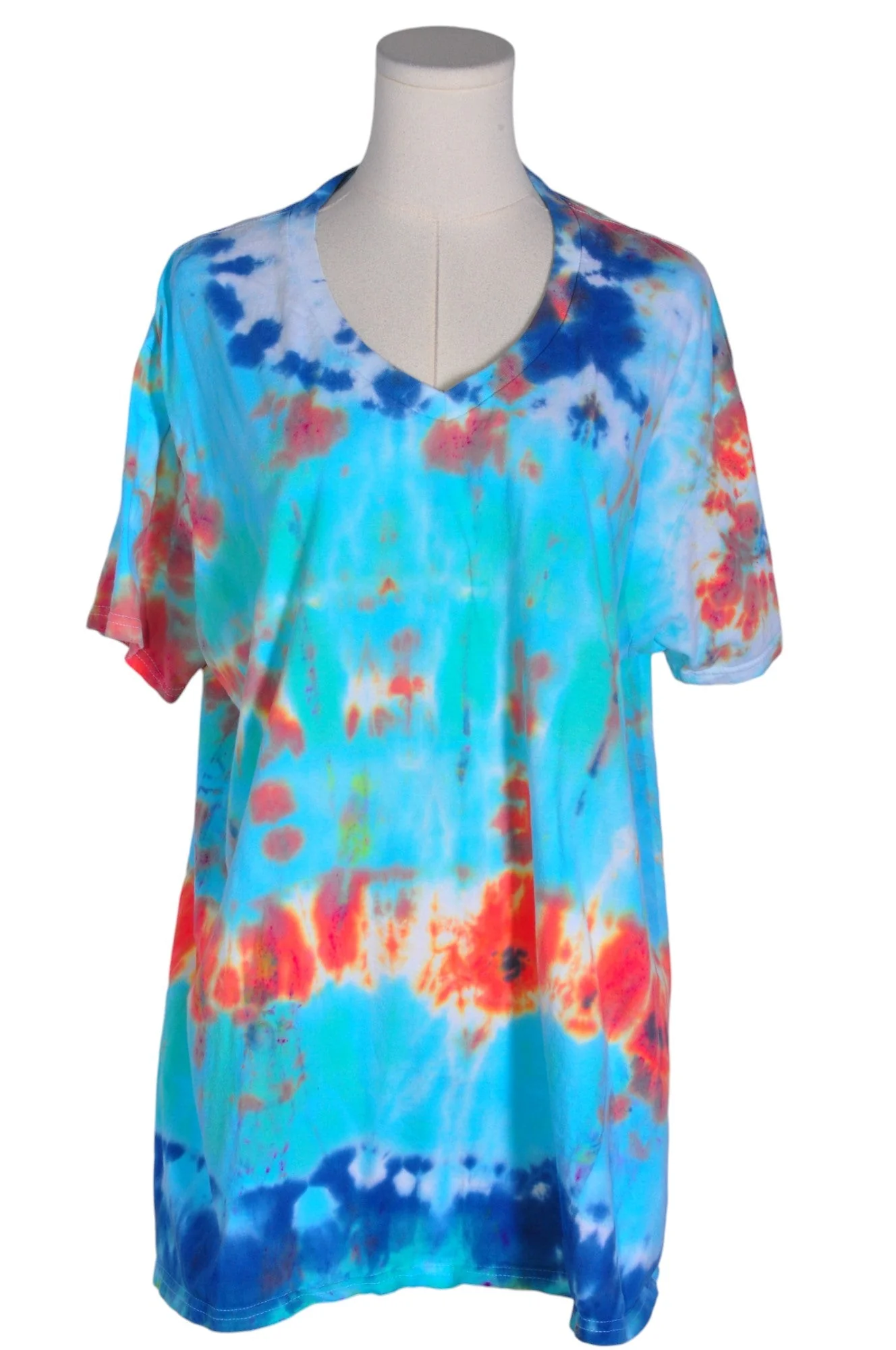 GILDAN Women T-Shirts Regular fit in Blue - XL